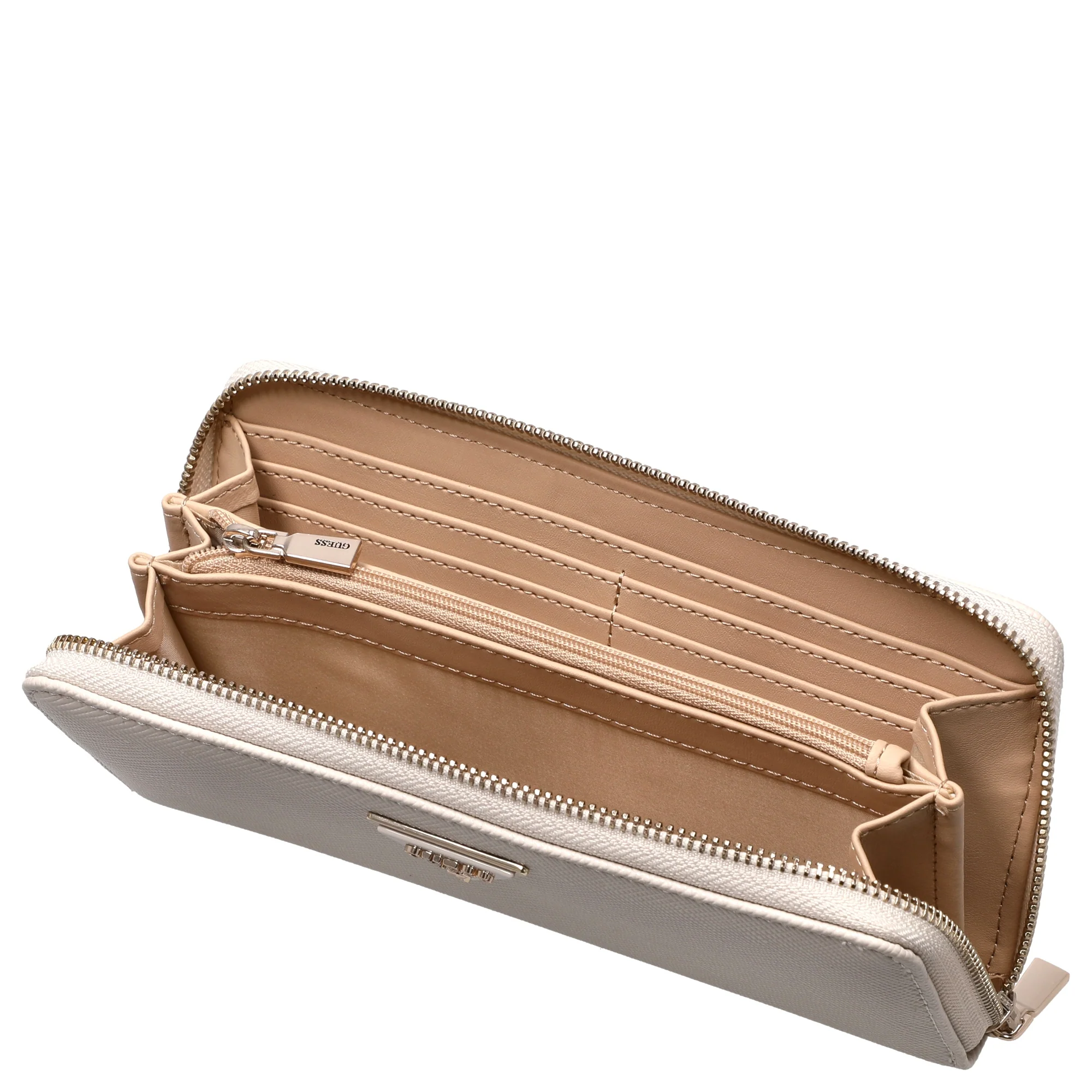 Guess Laurel II SLG Large Zip Around - Geldbörse 12cc 20 cm (bone) - Image 2
