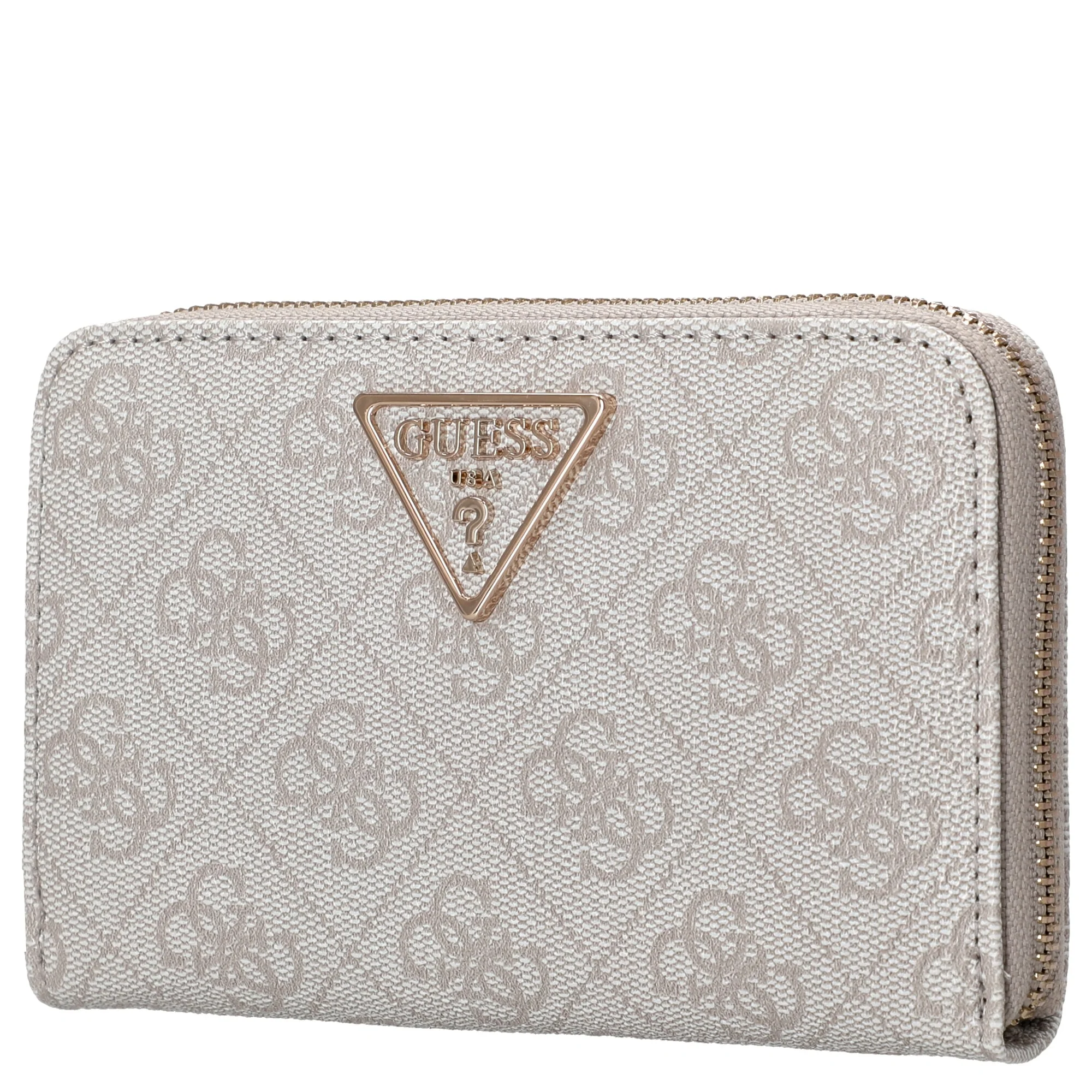 Guess Laurel II SLG Medium Zip Around - Geldbörse 4cc 14.5 cm (bone logo) - Image 4