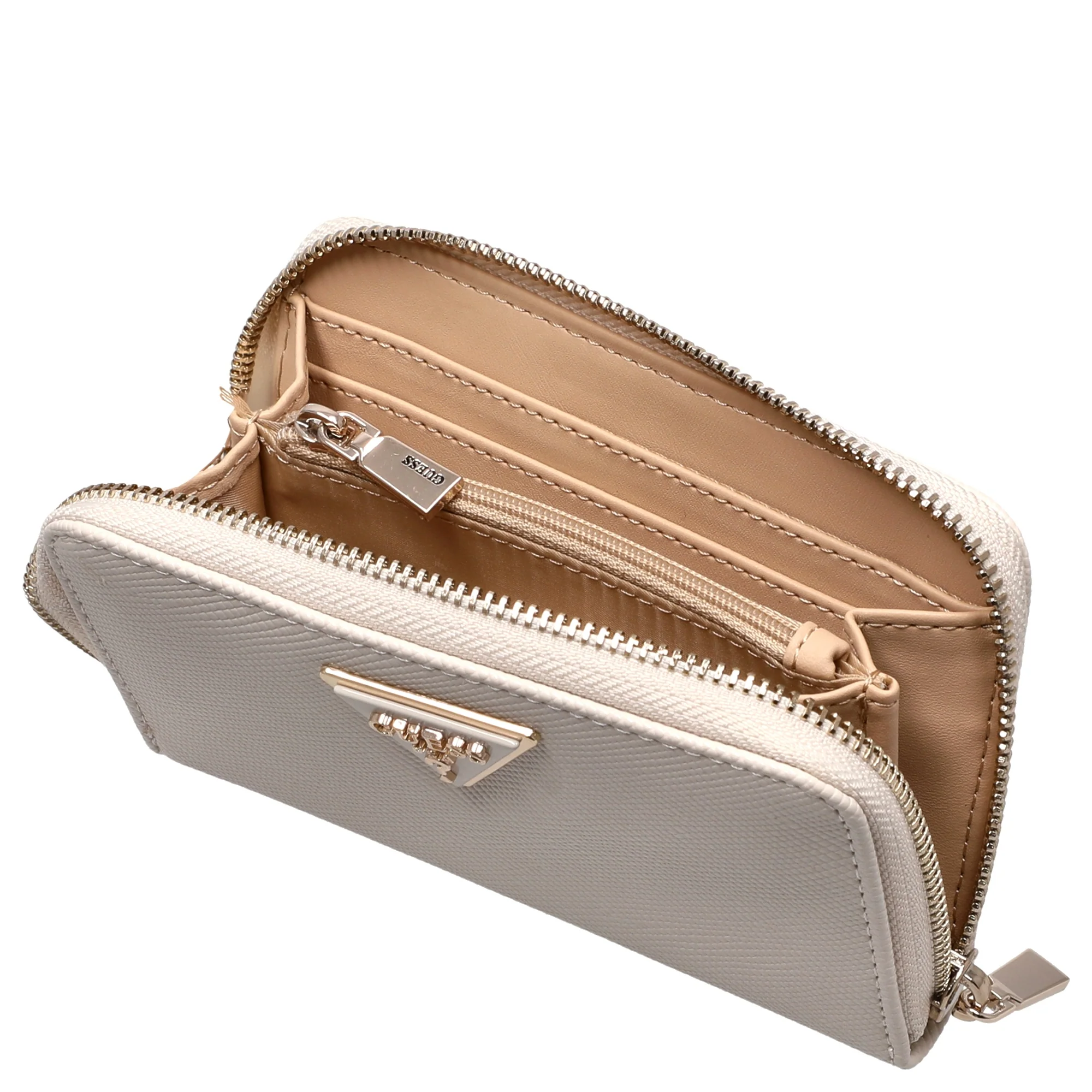 Guess Laurel II SLG Medium Zip Around - Geldbörse (bone) - Image 2