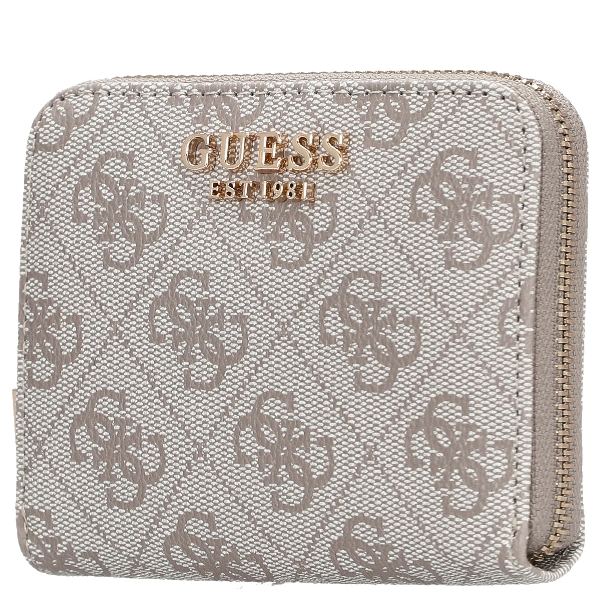 Guess Laurel II SLG Small Zip Around - Geldbörse 3cc 11 cm (dark taupe logo) - Image 3