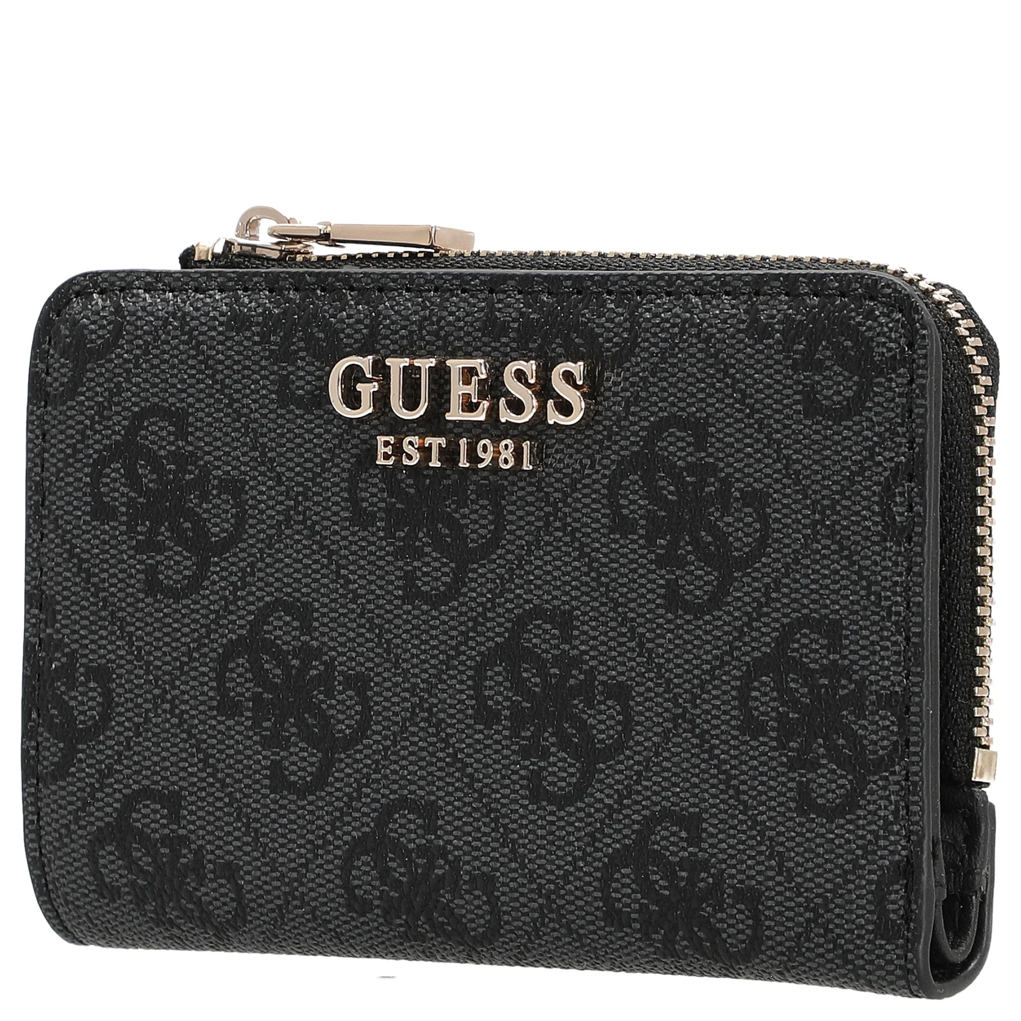 Guess Laurel II SLG Zip Around - Kreditkartenetui 4cc 12 cm (coal logo) - Image 3