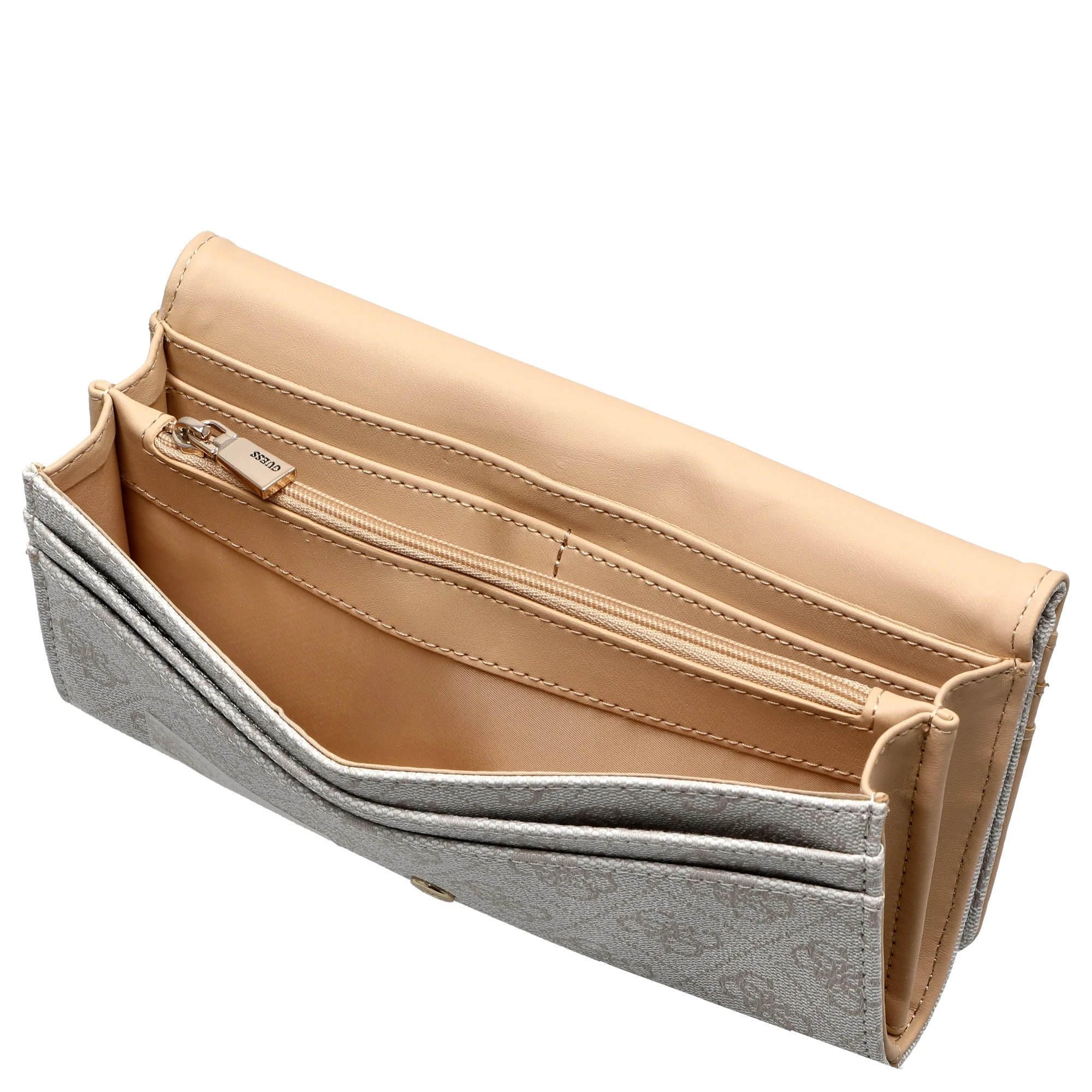 Guess Laurel ll SLG Flap - Geldbörse 6cc 20 cm (bone logo) - Image 2