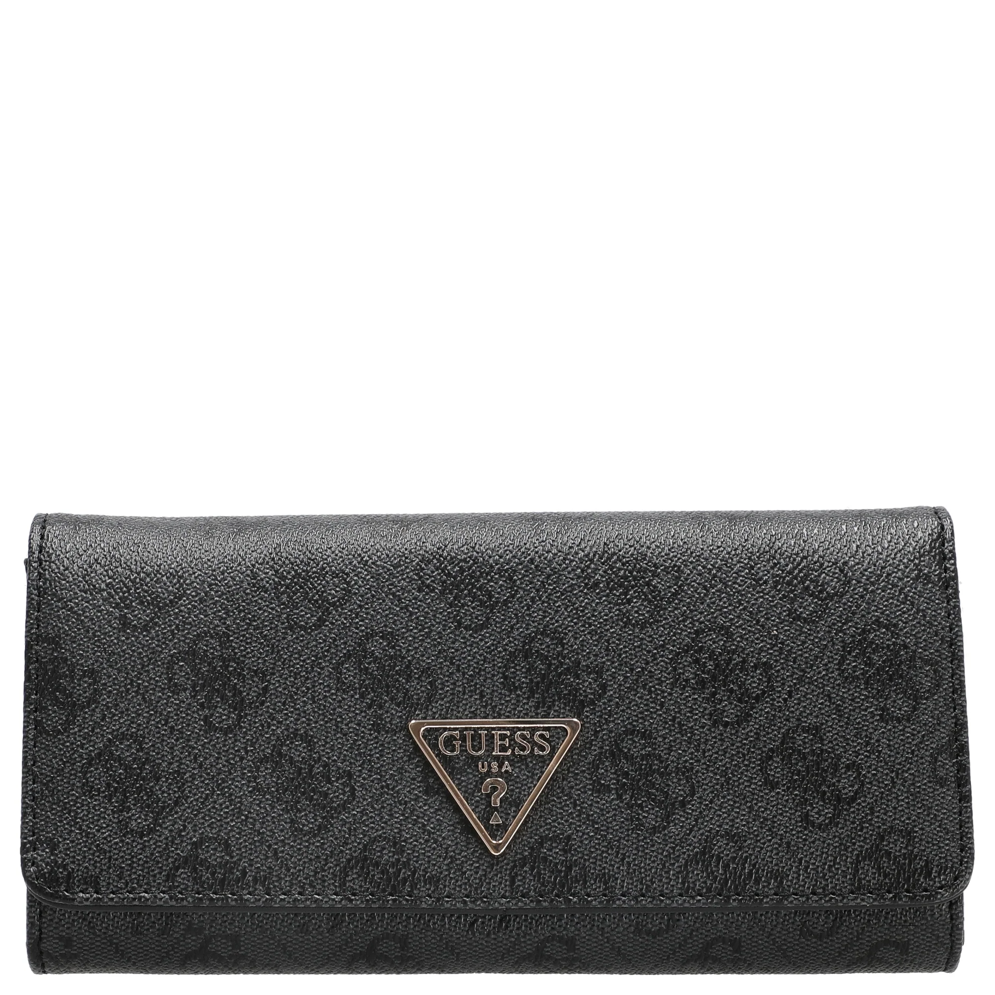 Guess Laurel ll SLG Flap - Geldbörse 6cc 20 cm (coal logo)