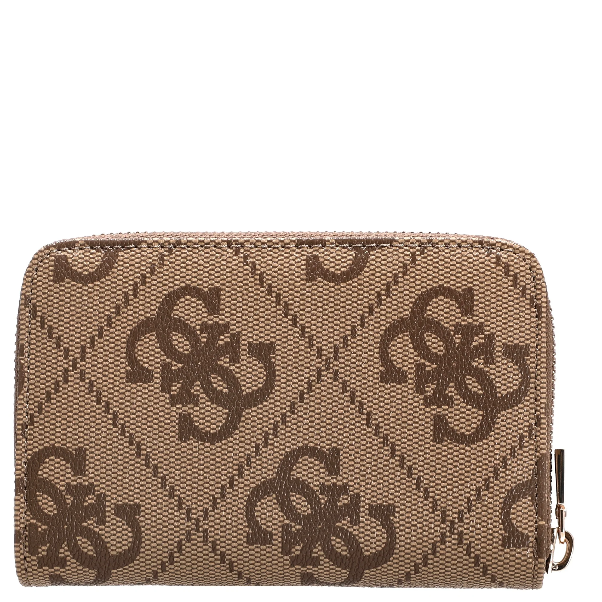 Guess Laurel ll SLG Med Zip - Geldbörse 6cc 14 cm (latte logo/brown) - Image 3