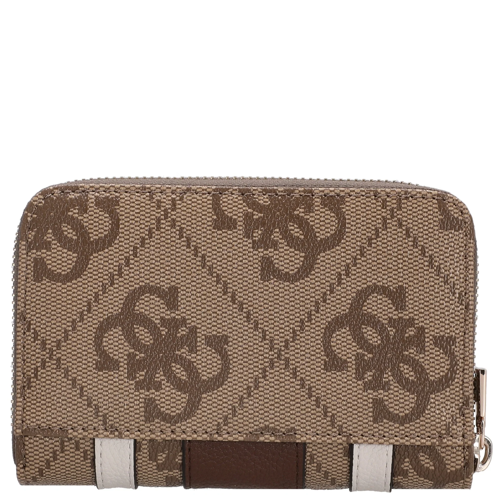 Guess Laurel ll SLG Medium Zip - Geldbörse 4cc 14 cm (latte logo/brown) - Image 4