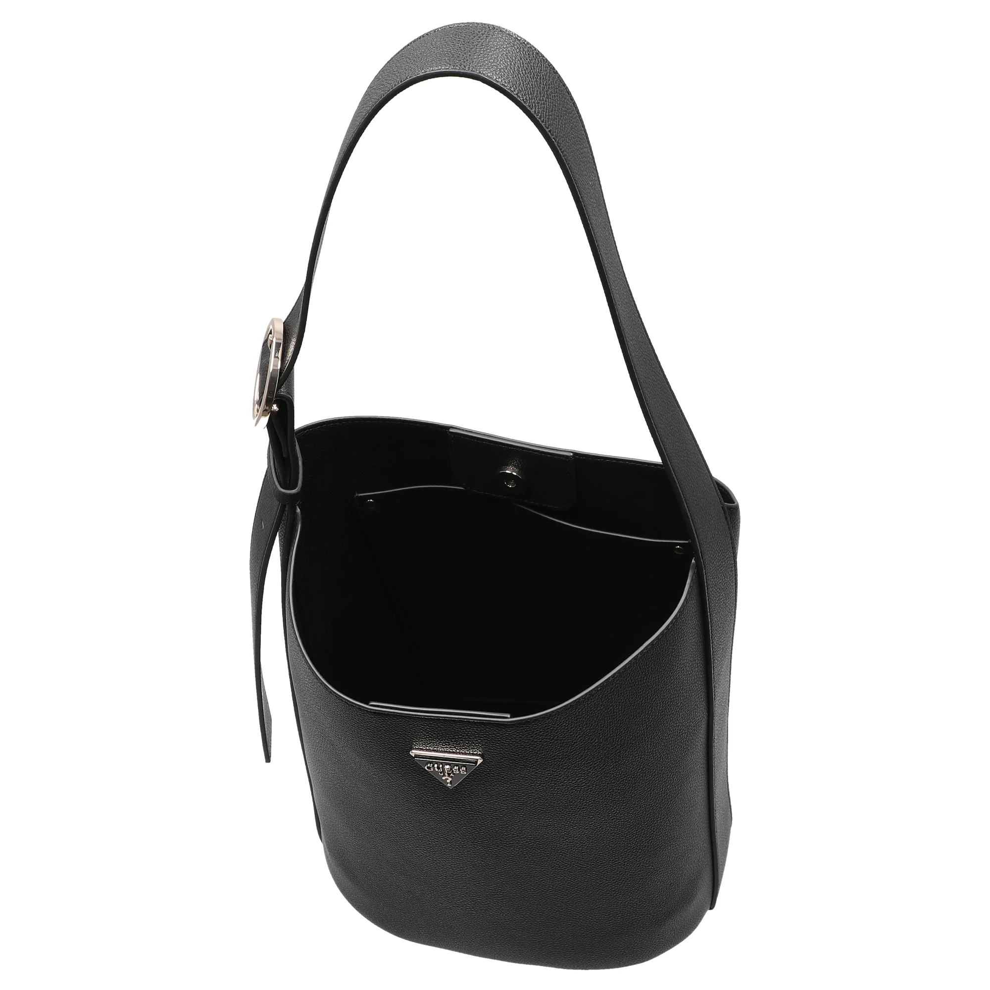 Guess Meridian II Bucket - Beuteltasche mit herausnehmbarer Pouch (black) - Image 7