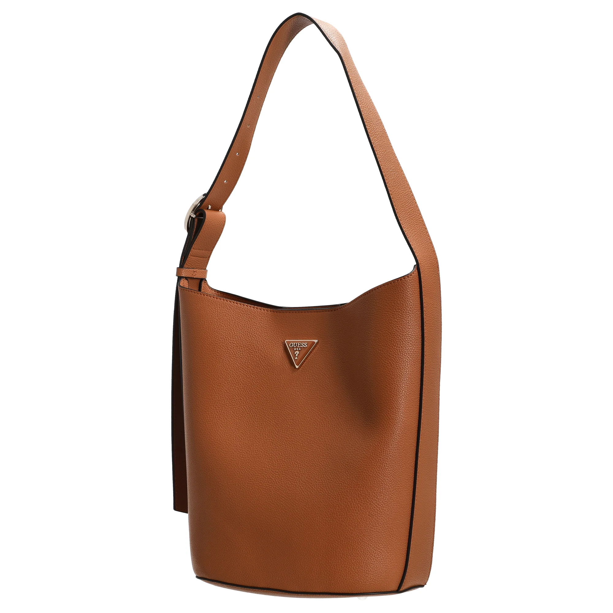 Guess Meridian II Bucket - Beuteltasche mit herausnehmbarer Pouch (cognac) - Image 2