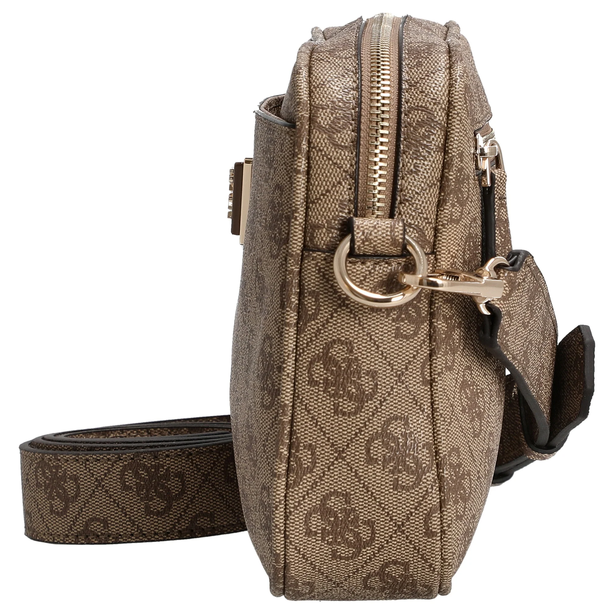 Guess Meridian II - Umhängetasche 24 cm (latte logo) - Image 3