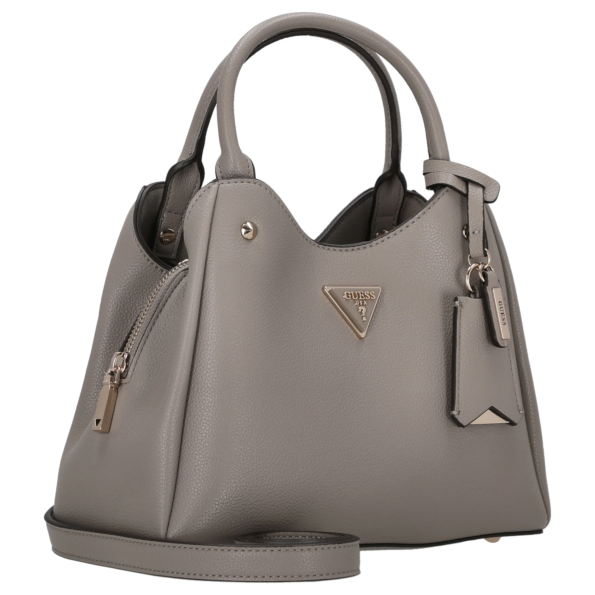 Guess Meridian ll - Henkeltasche S 26 cm (dark taupe) - Image 5
