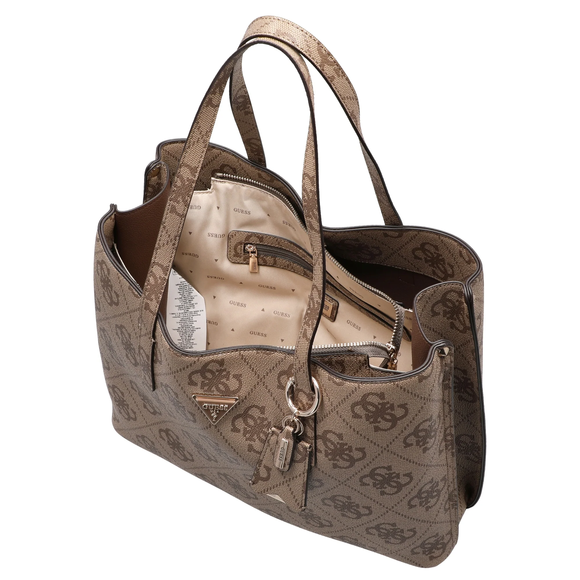 Guess Meridian ll - Shopper 36 cm (latte logo) - Image 6