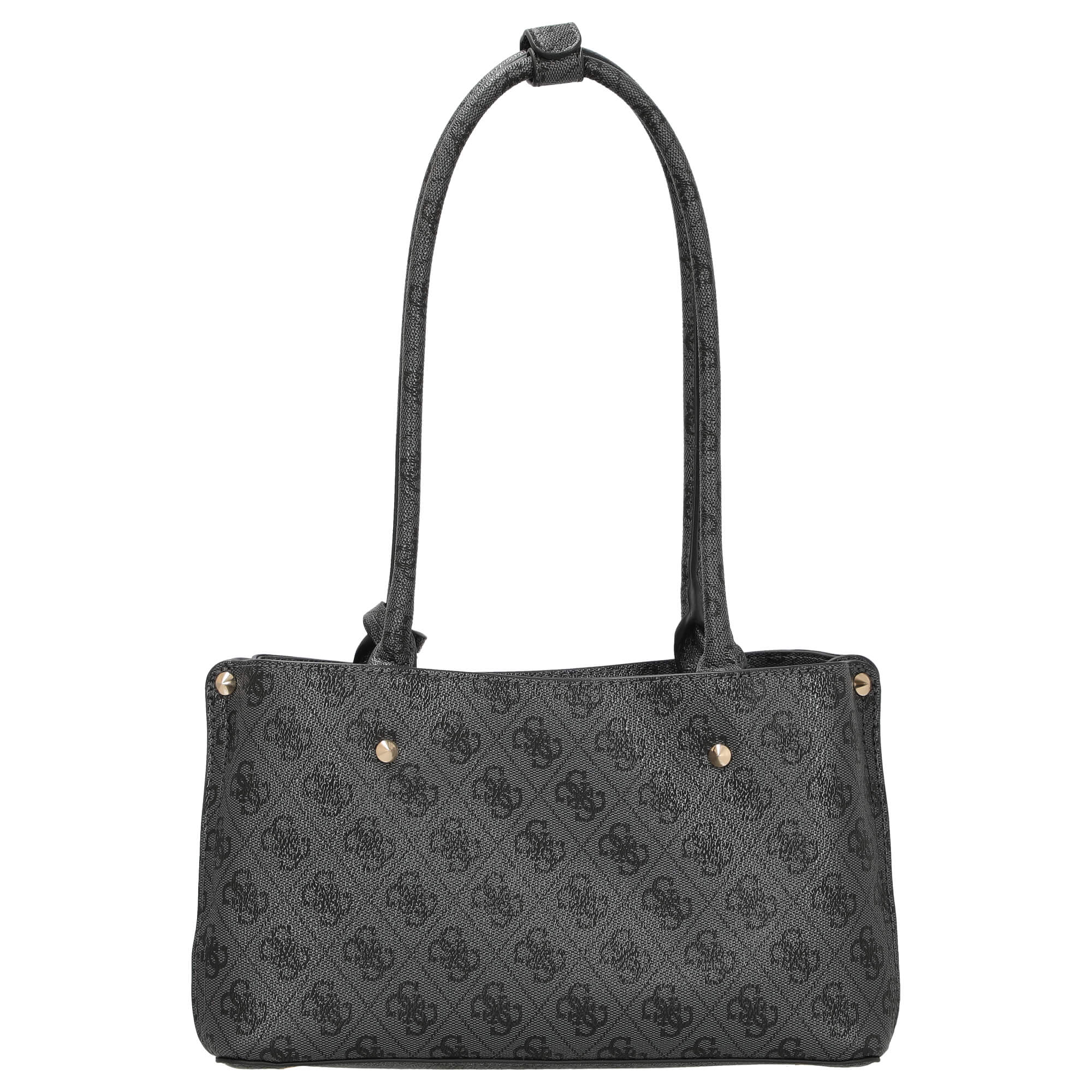 Guess Meridian - Schultertasche 27 cm (coal logo) - Image 4