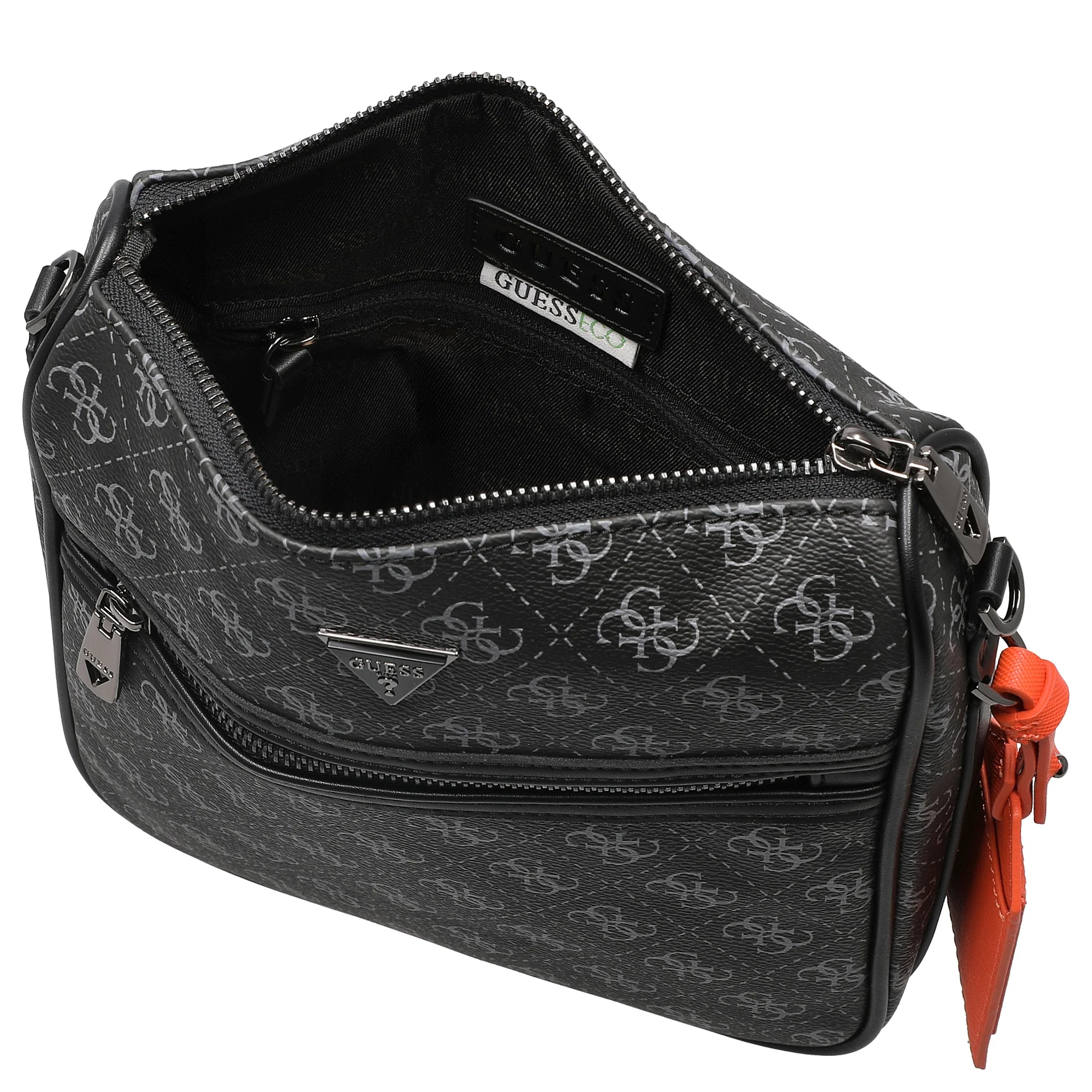 Guess Milano - Umhängetasche 25 cm (dark black) - Image 6