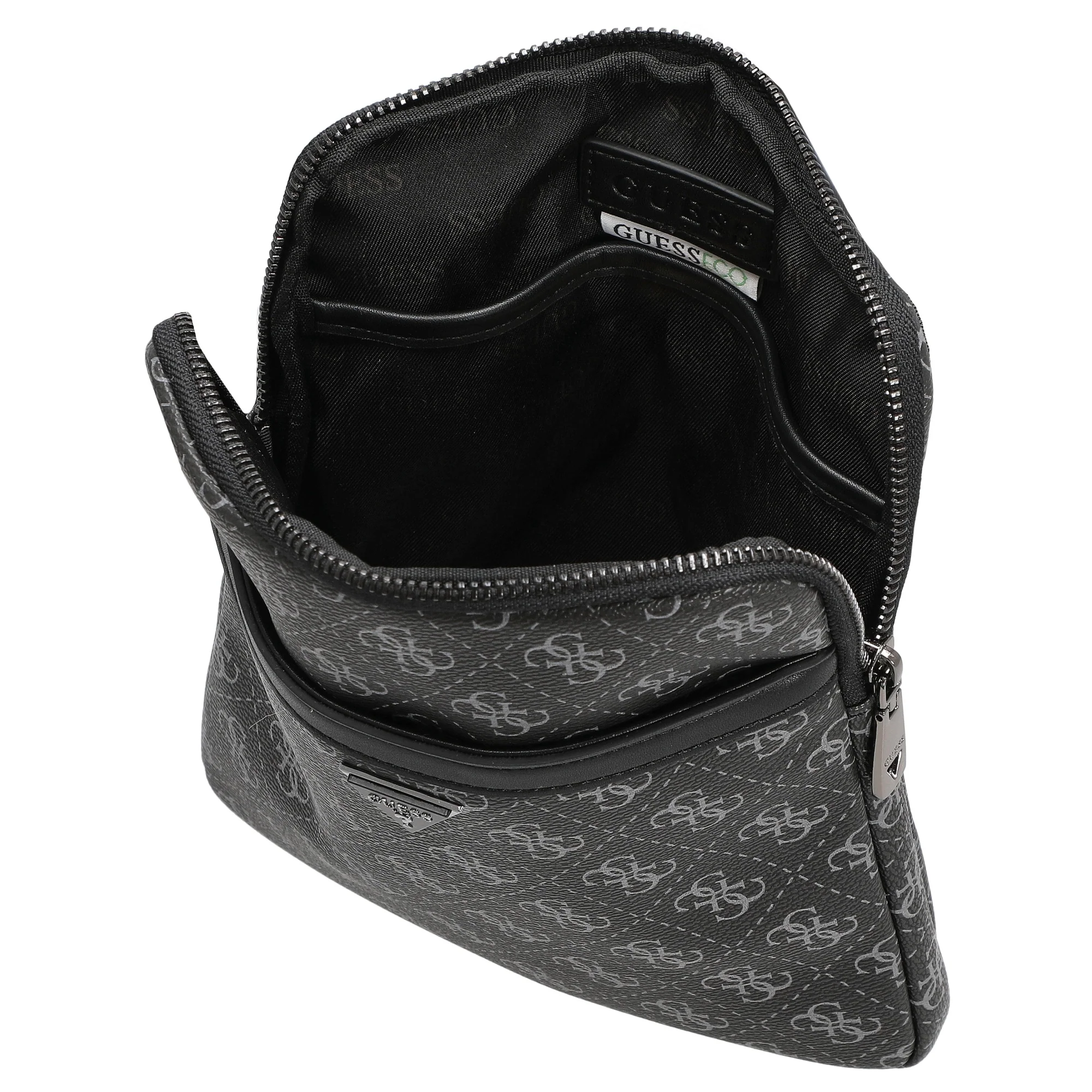 Guess Milano- Umhängetasche 25 cm (dark black) - Image 6