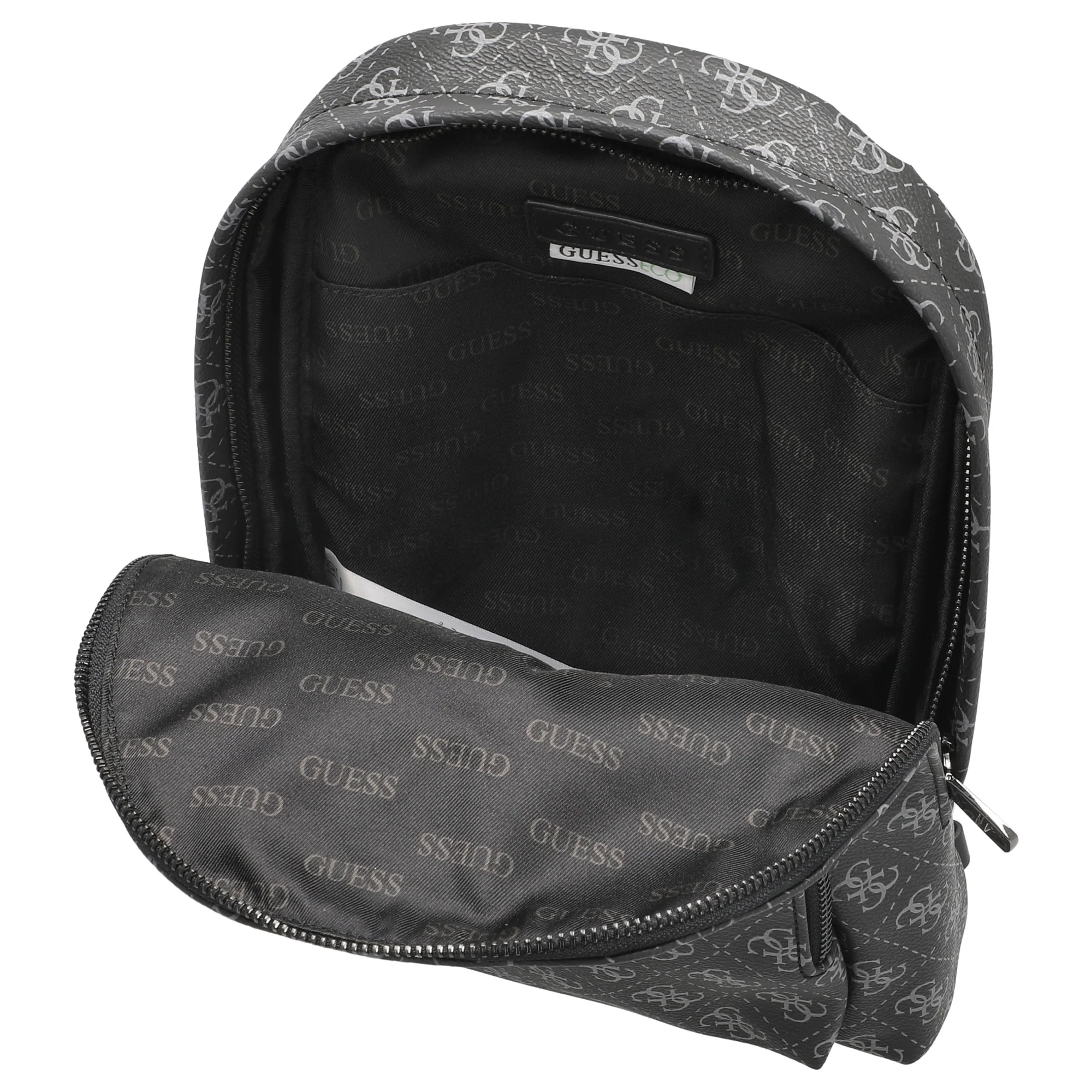 Guess Milano - Umhängetasche 31 cm (dark black) - Image 6