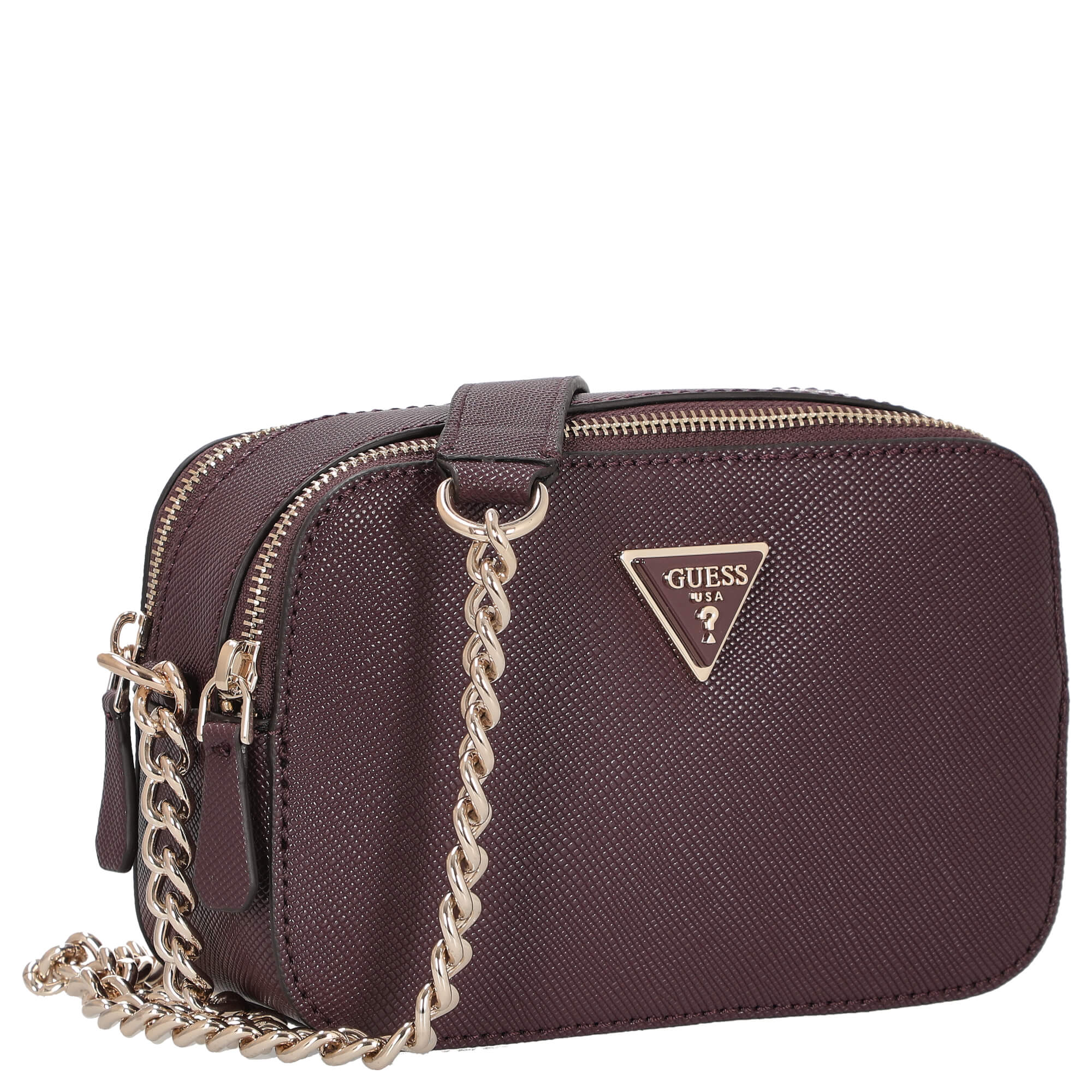 Guess Noelle Crossbody - Umhängetasche 21 cm (aubergine) - Image 5