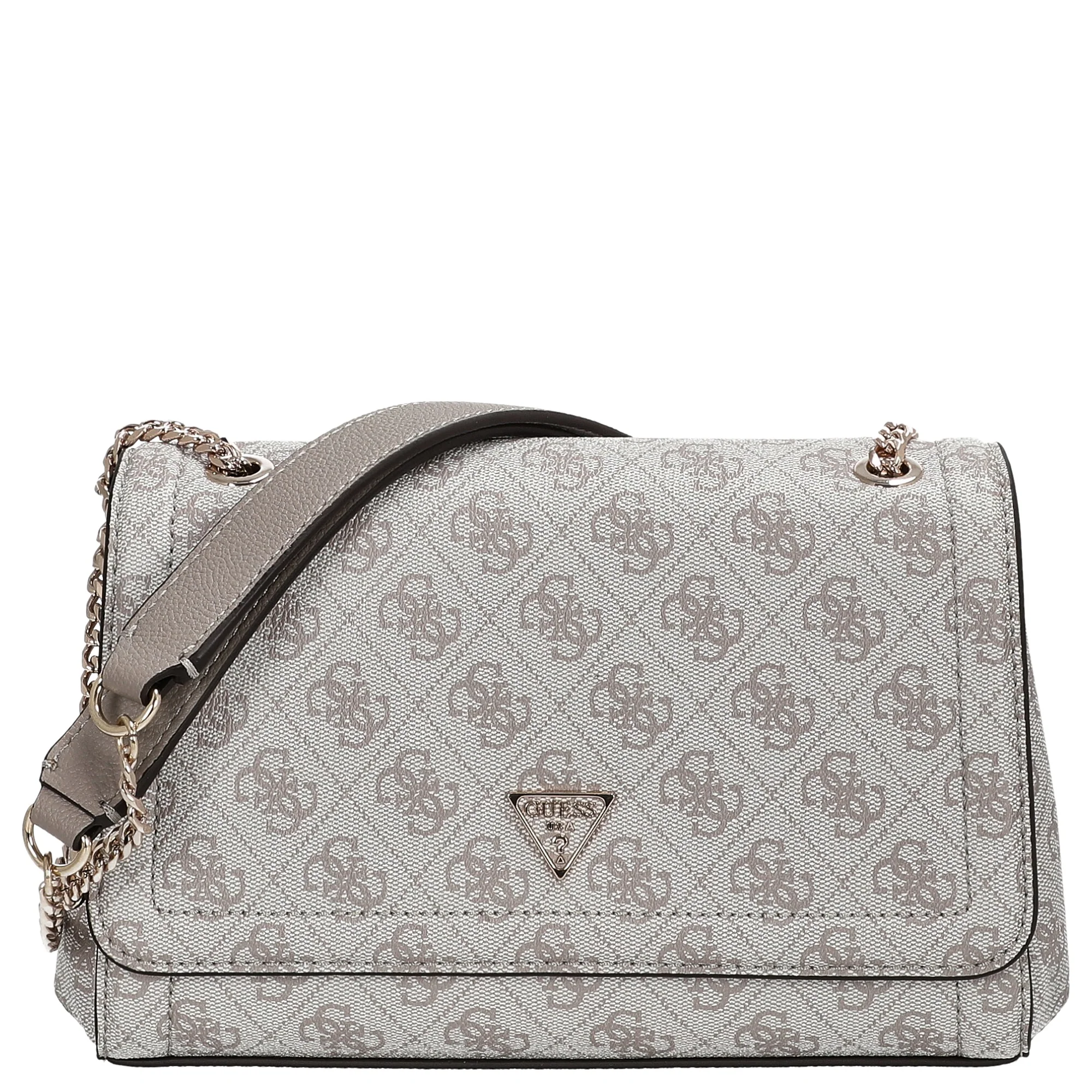 Guess Noelle II Convertible Xbody Flap - Umhängetasche 24 cm (dark taupe logo)