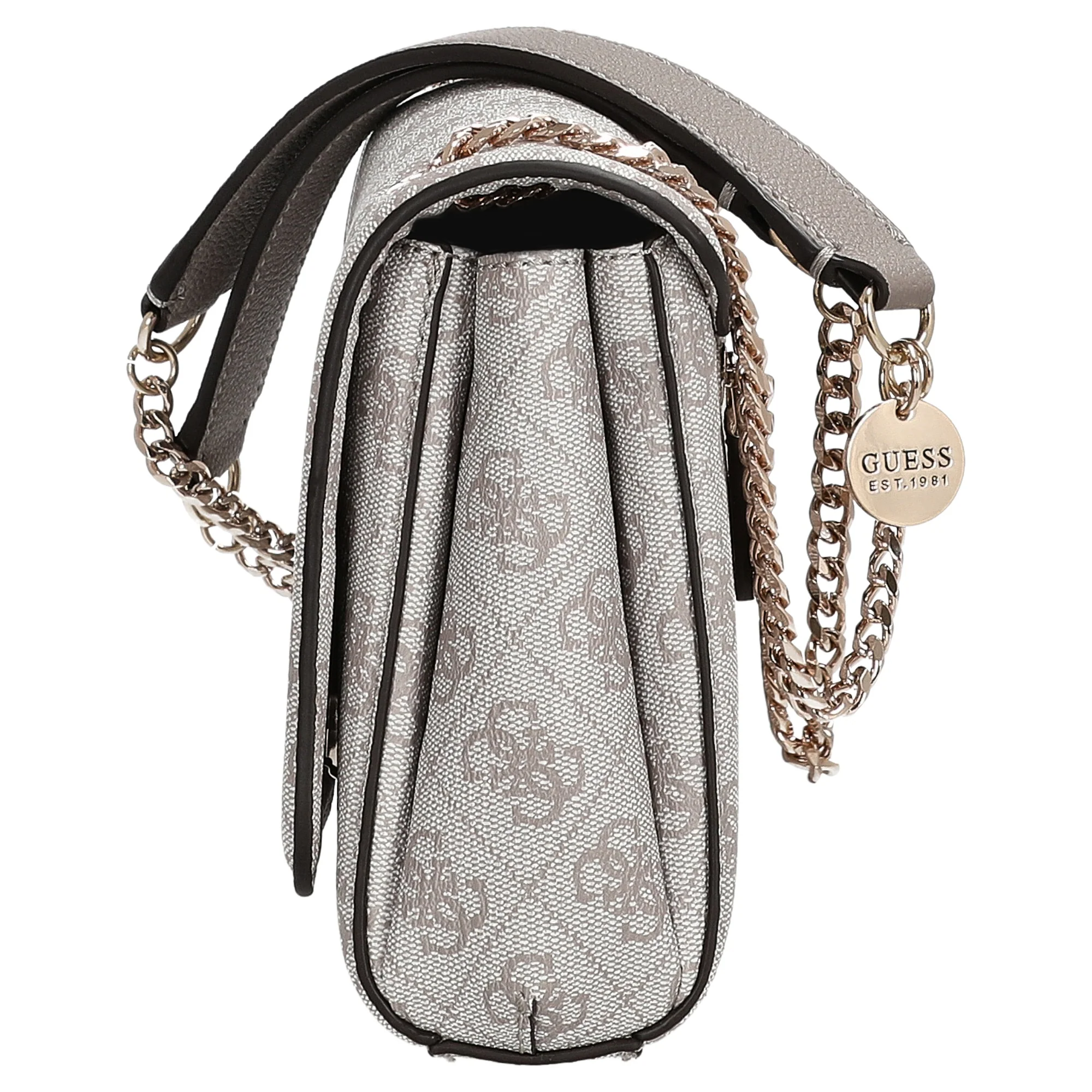 Guess Noelle II Convertible Xbody Flap - Umhängetasche 24 cm (dark taupe logo) - Image 3