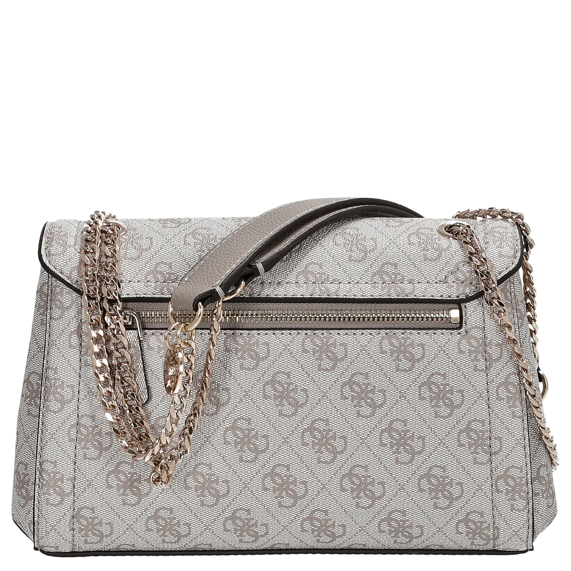 Guess Noelle II Convertible Xbody Flap - Umhängetasche 24 cm (dark taupe logo) - Image 4
