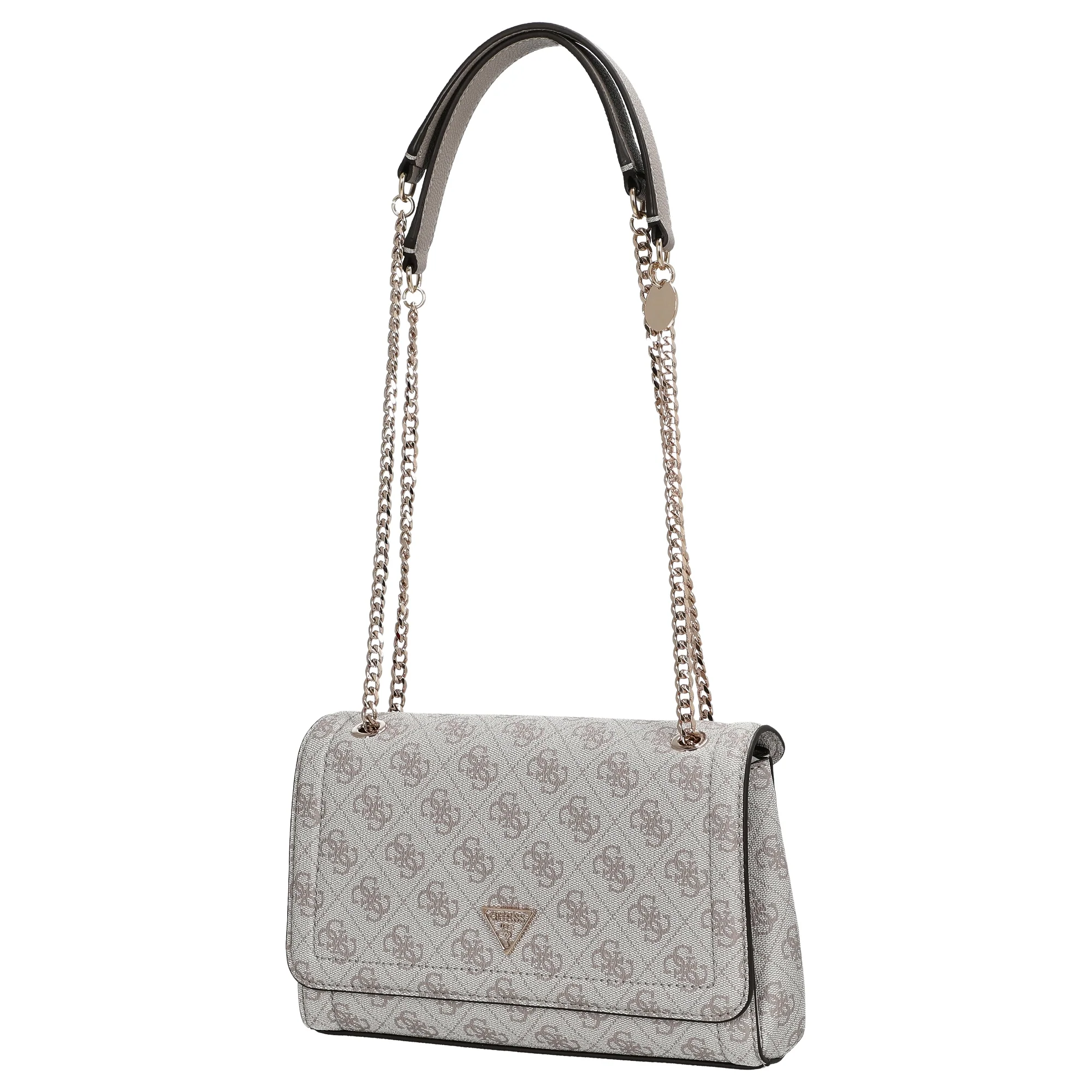 Guess Noelle II Convertible Xbody Flap - Umhängetasche 24 cm (dark taupe logo) - Image 6