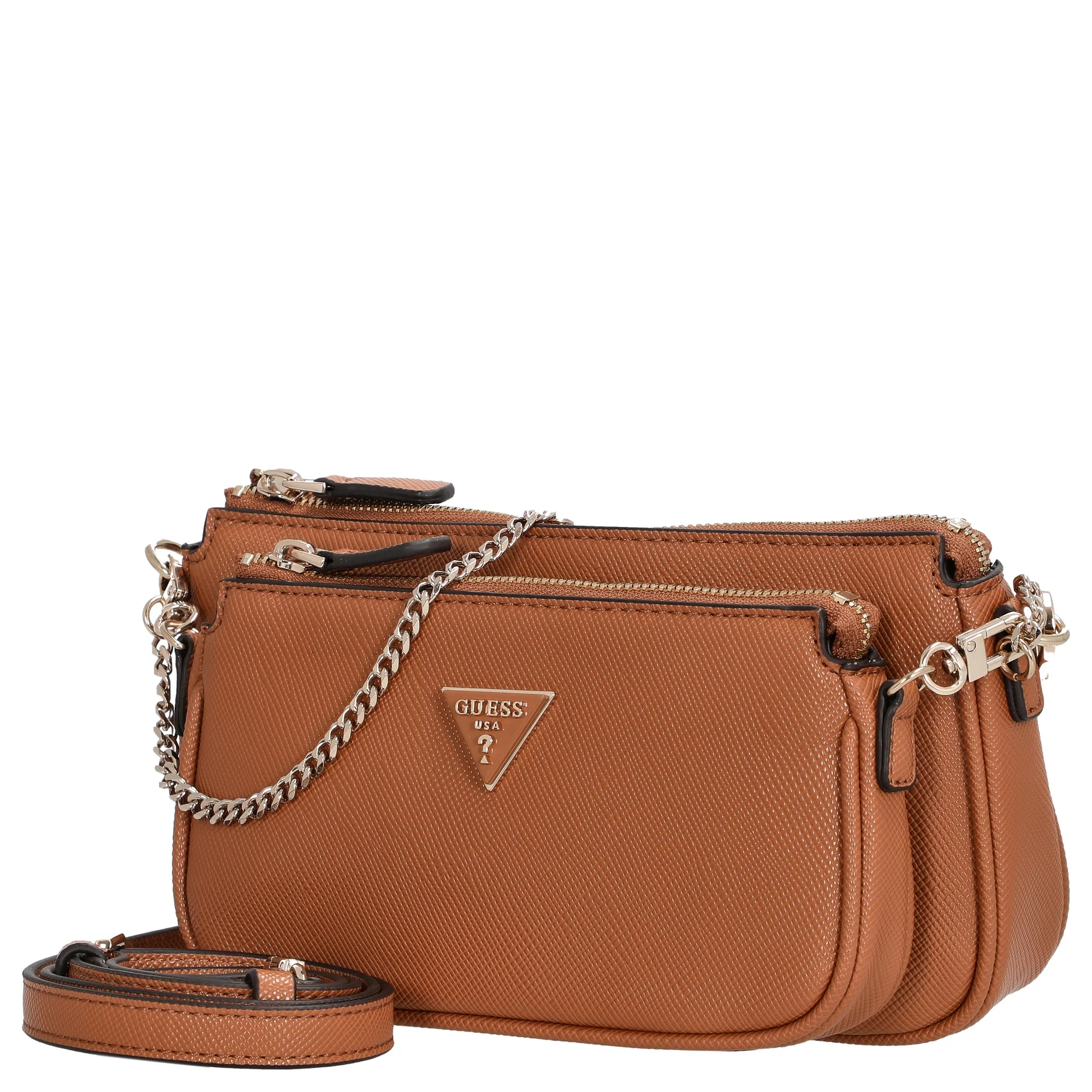 Guess Noelle II DBL Pouch - Umhängetasche 24 cm (light cognac) - Image 2