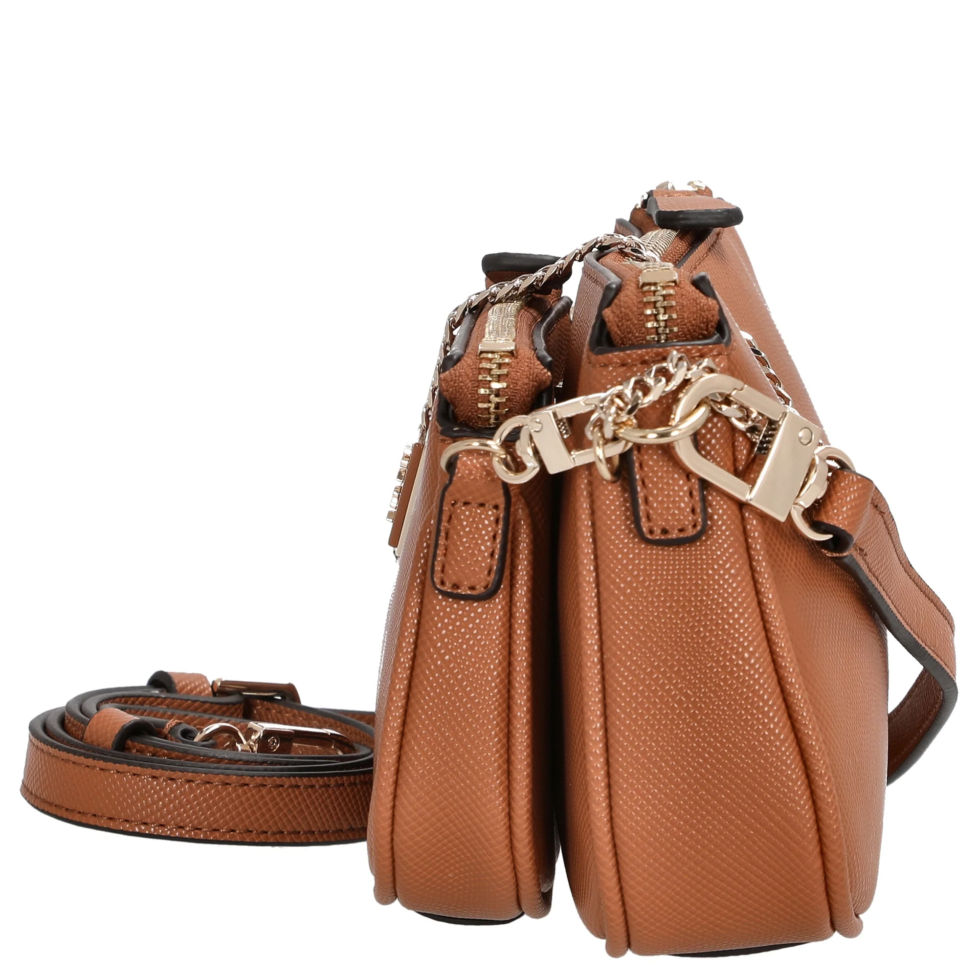 Guess Noelle II DBL Pouch - Umhängetasche 24 cm (light cognac) - Image 3