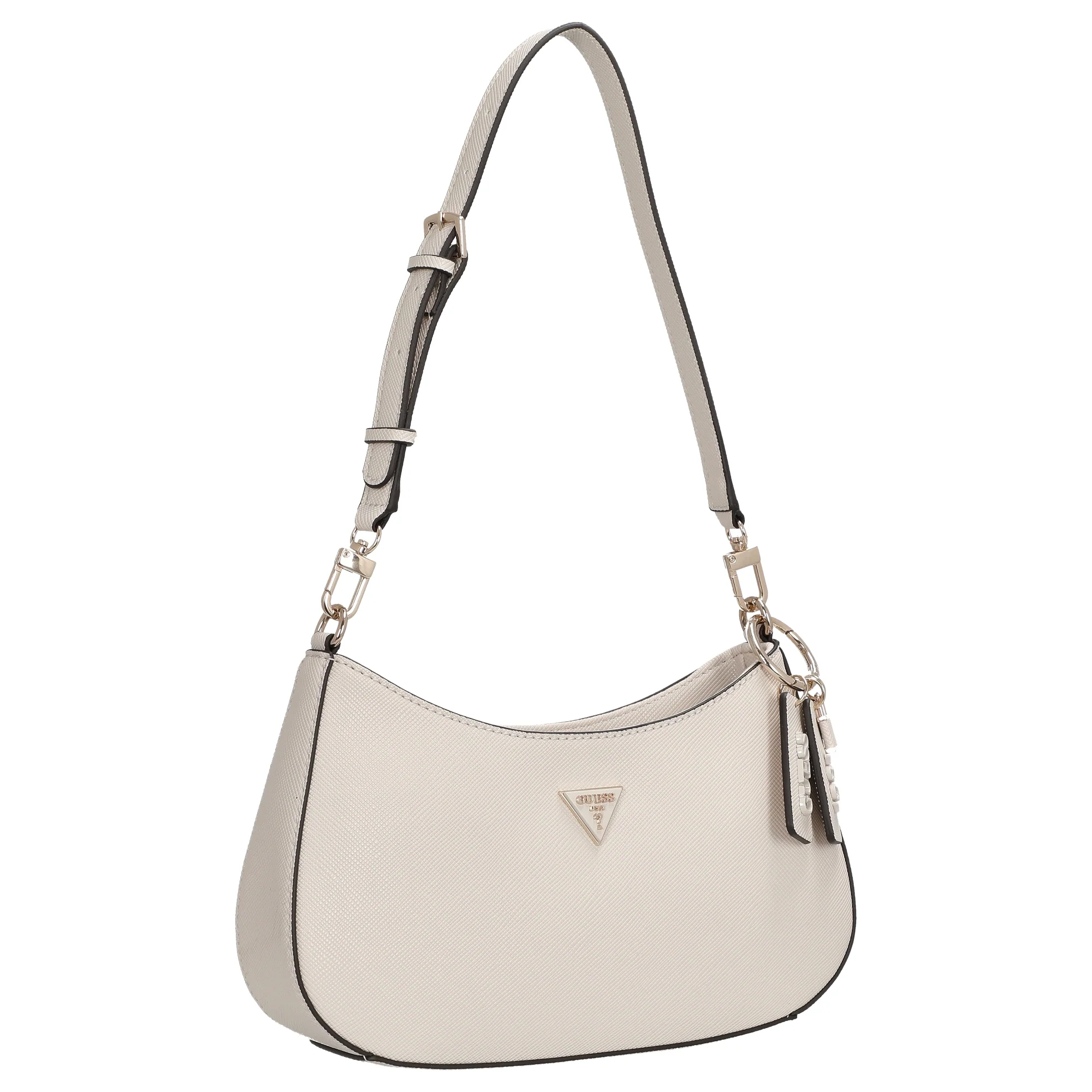 Guess Noelle II Top Zip - Schultertasche 28 cm (bone) - Image 5