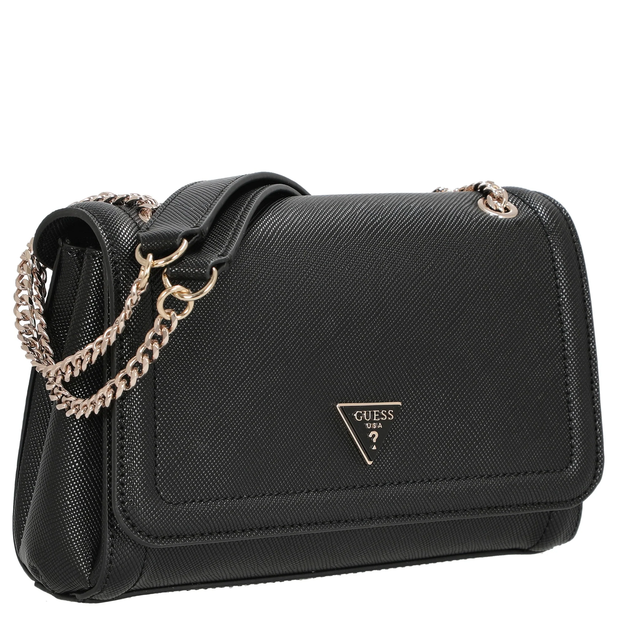 Guess Noelle II Xbody Flap - Umhängetasche 24 cm (black) - Image 5