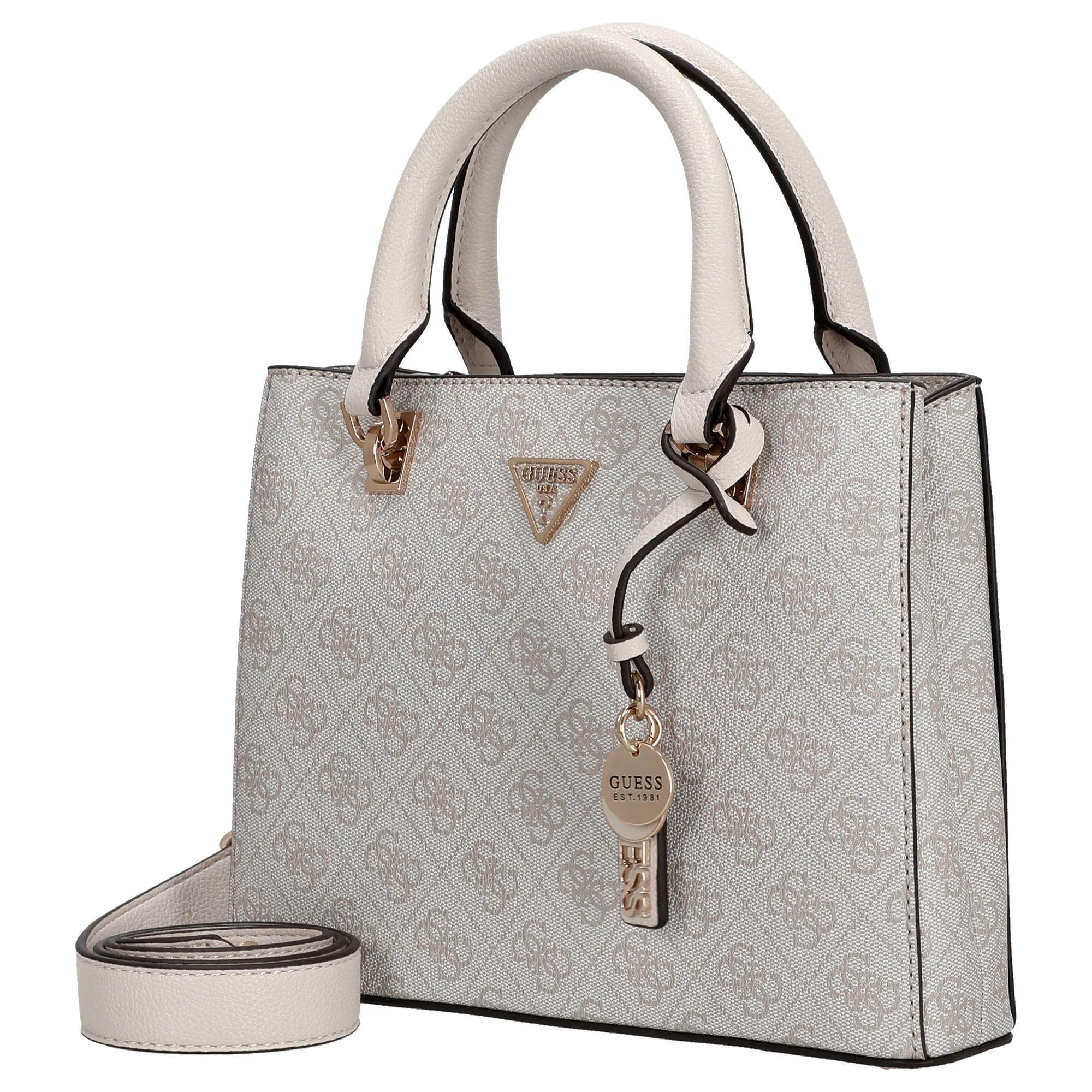Guess Noelle ll - Henkeltasche 25 cm (bone logo) - Image 2