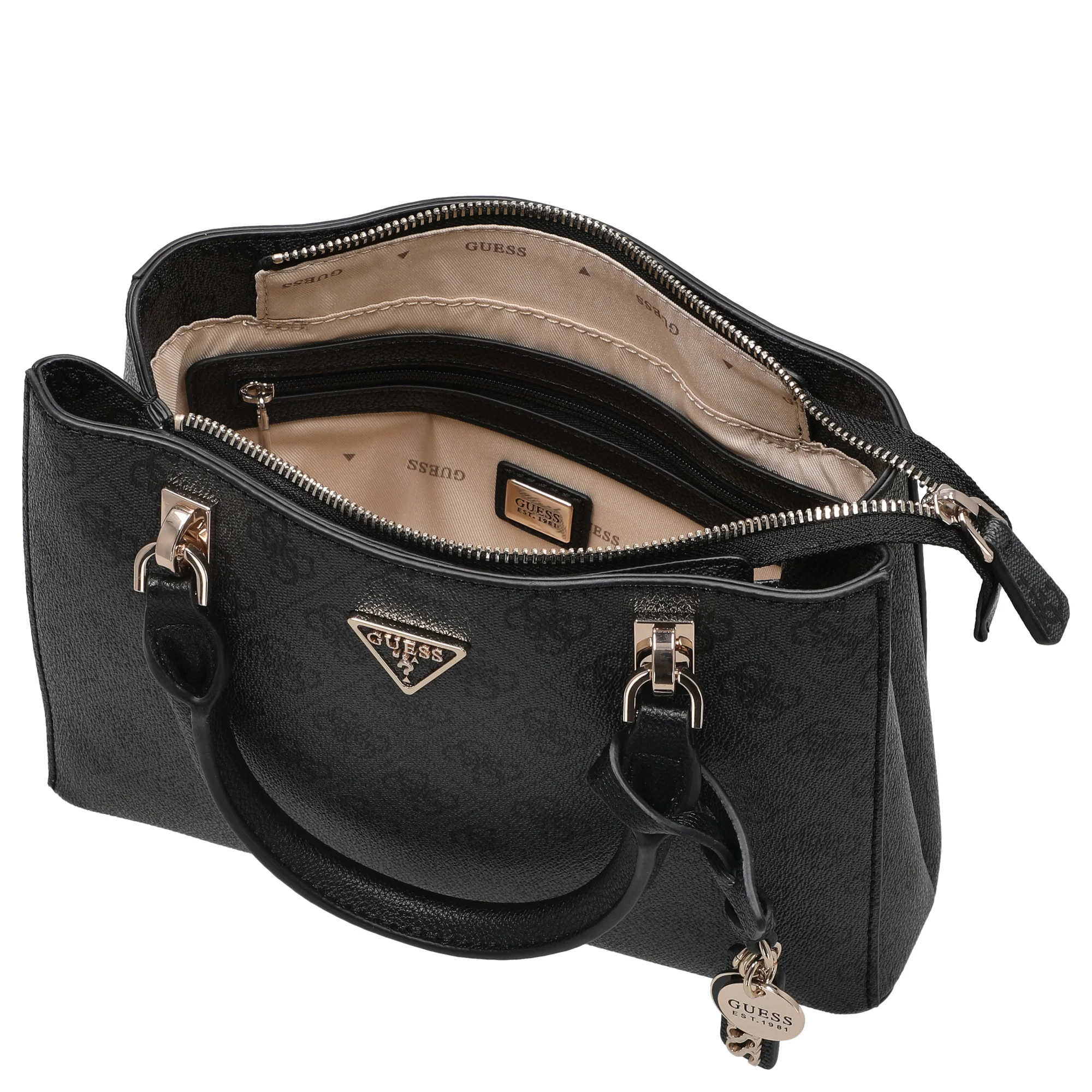 Guess Noelle ll - Henkeltasche (coal logo) - Image 6