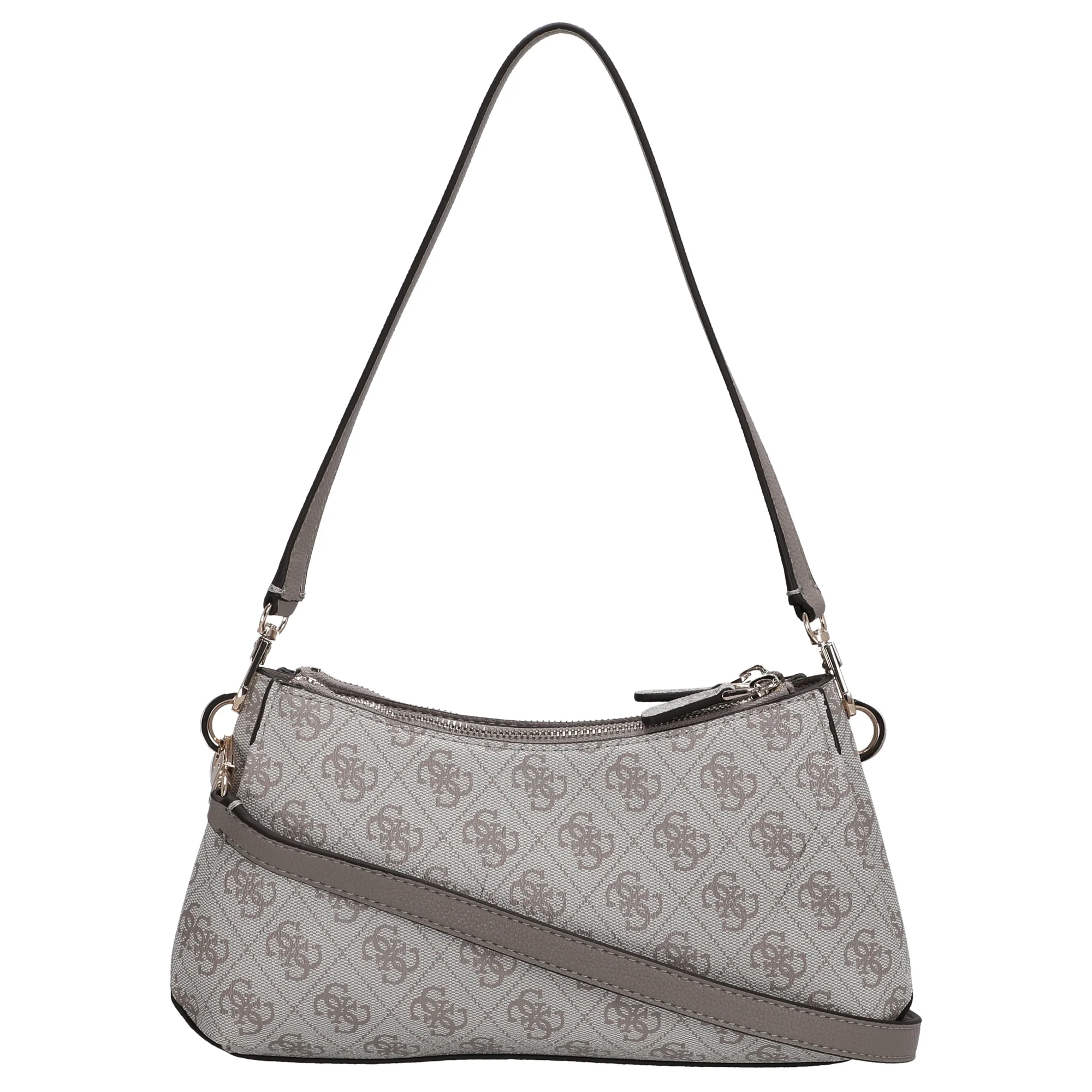 Guess Noelle ll - Schultertasche (dark taupe logo) - Image 4
