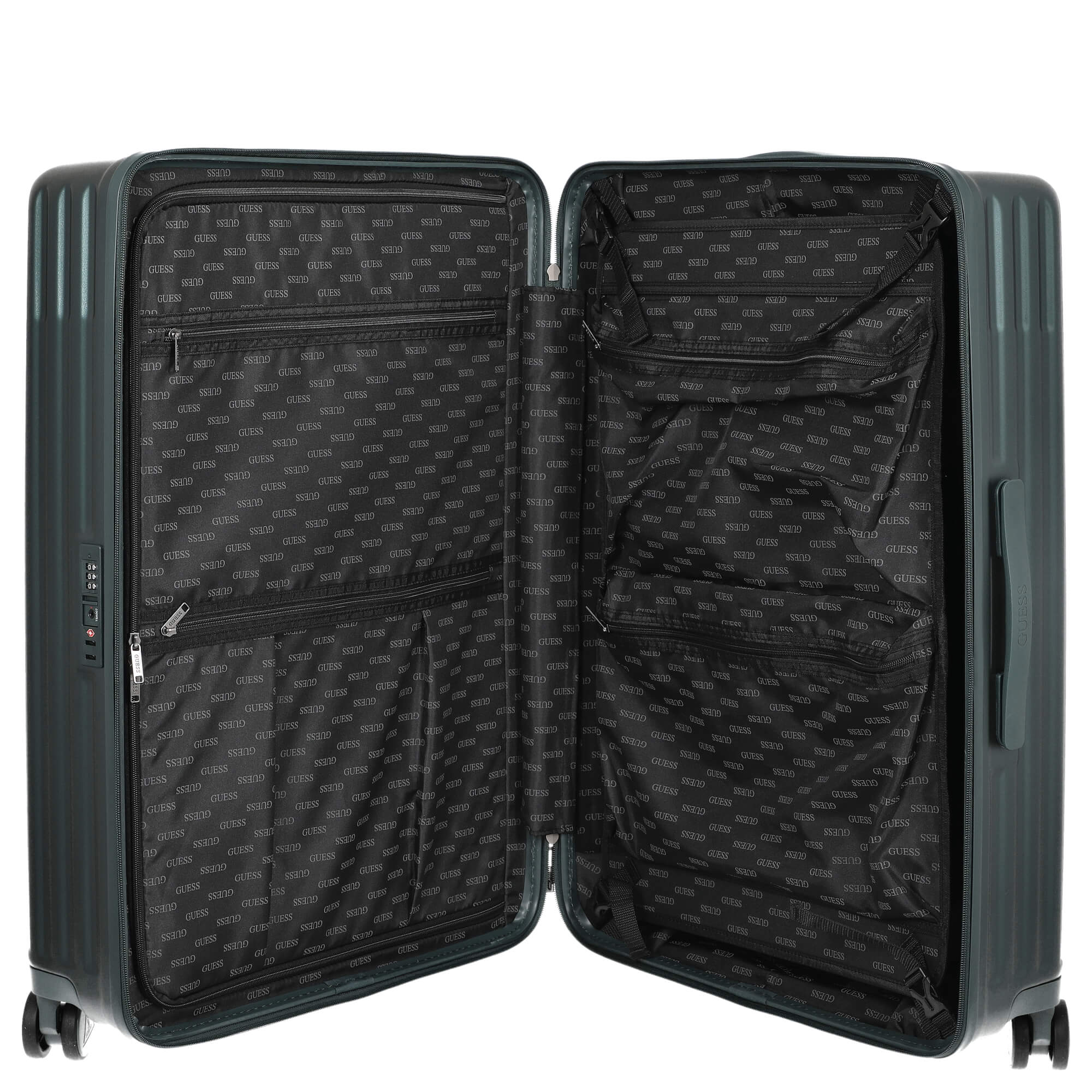 Guess Olbia - 4-Rollen-Trolley L 74 cm (green) - Image 6