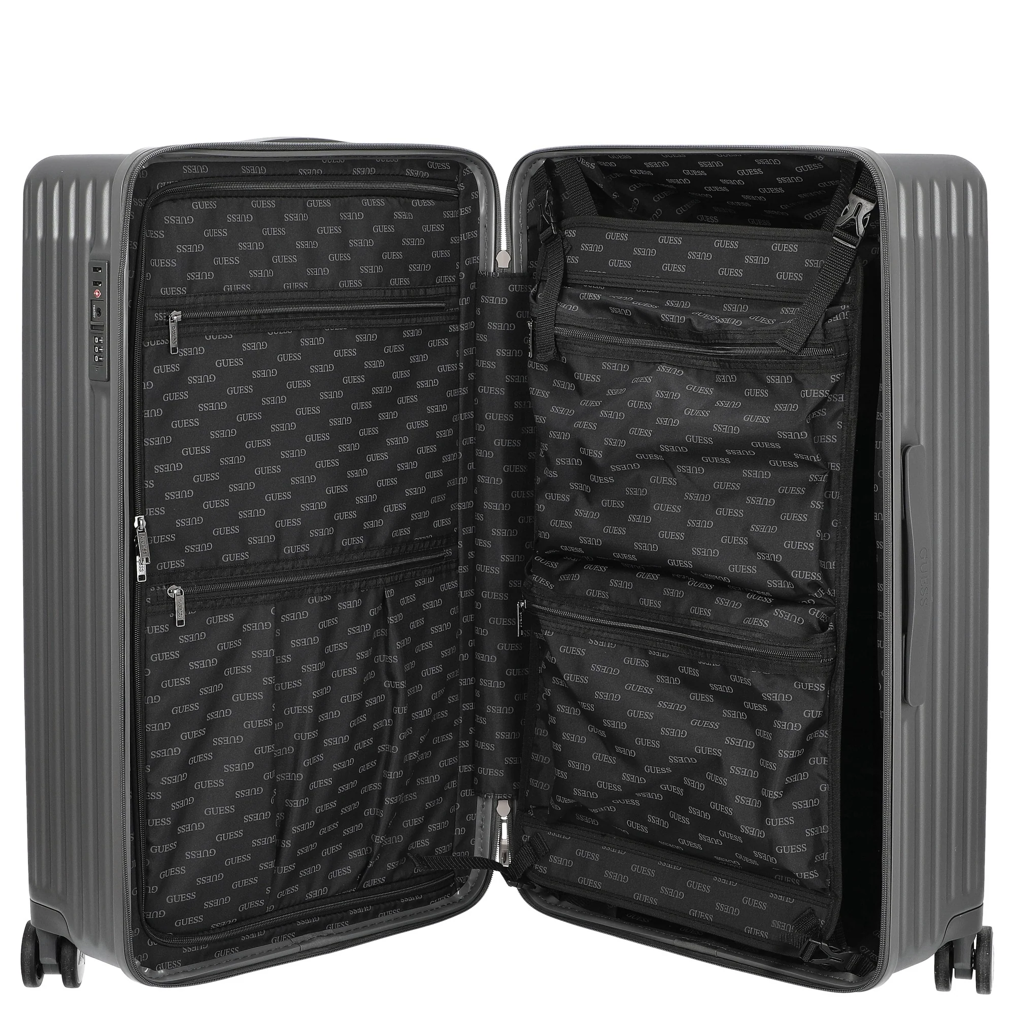 Guess Olbia Shell Trunk - 4-Rollen-Trolley 73 cm (gunmetal) - Image 6