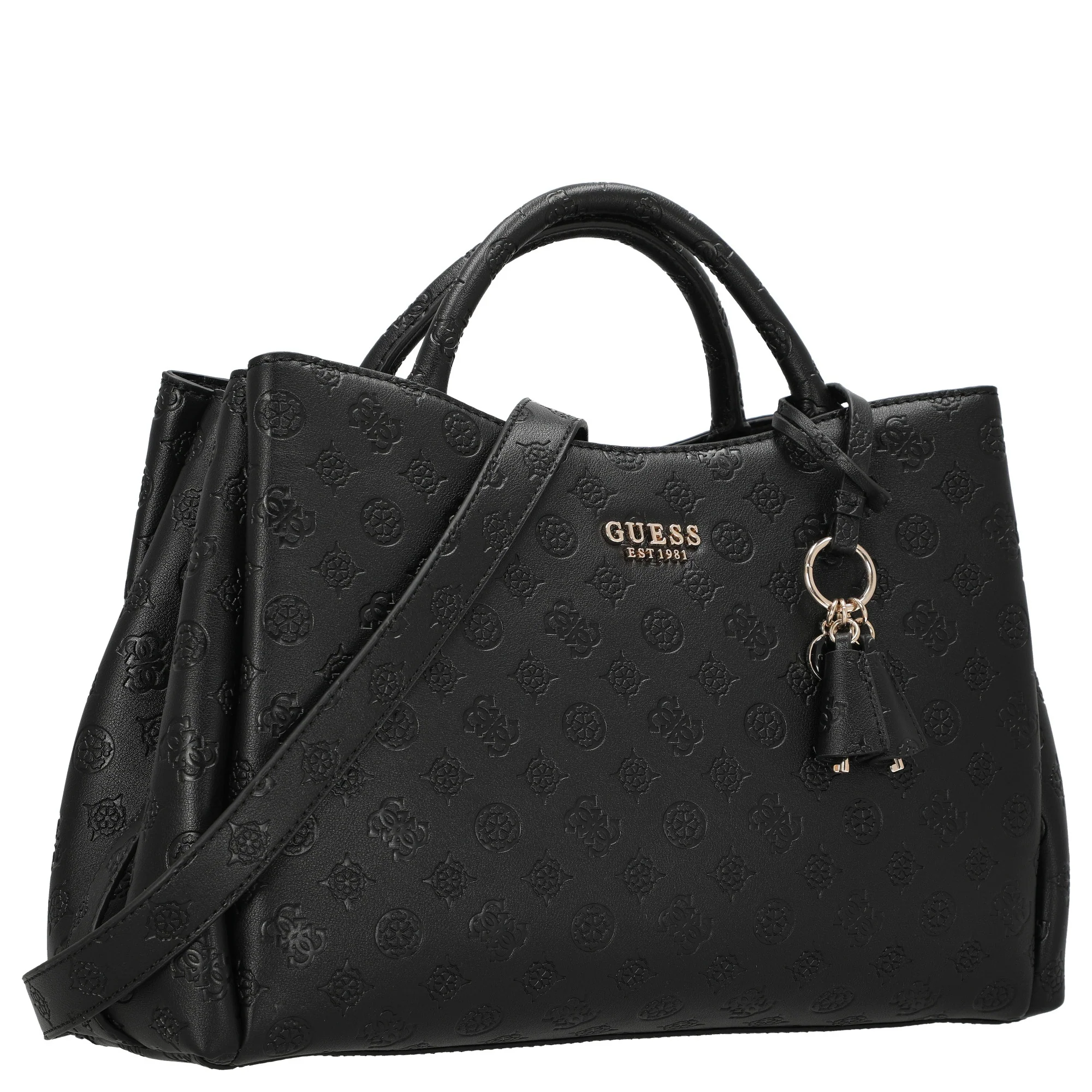 Guess Phoebe - Henkeltasche 33 cm (black logo) - Image 5