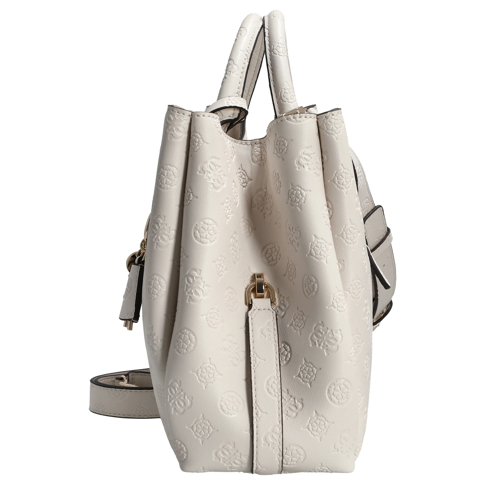 Guess Phoebe - Henkeltasche 33 cm (off white logo) - Image 3