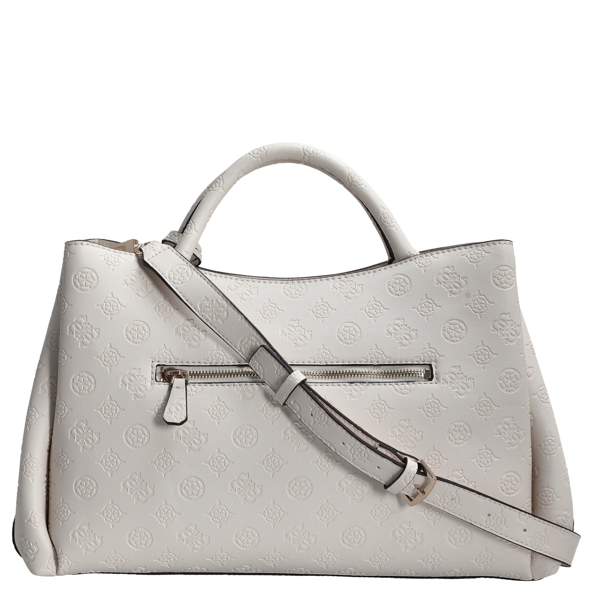 Guess Phoebe - Henkeltasche 33 cm (off white logo) - Image 4