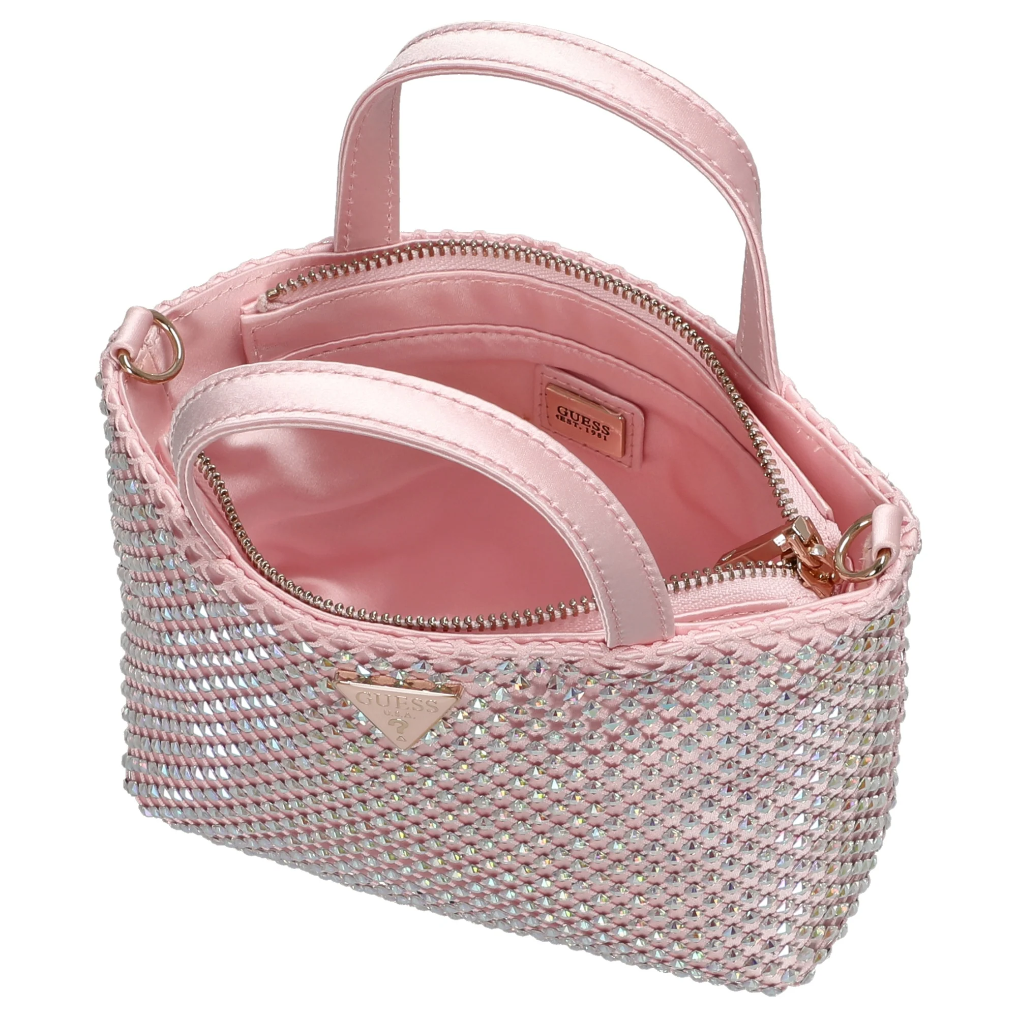 Guess Tasmin Mini - Henkeltasche 21 cm (light rose) - Image 6
