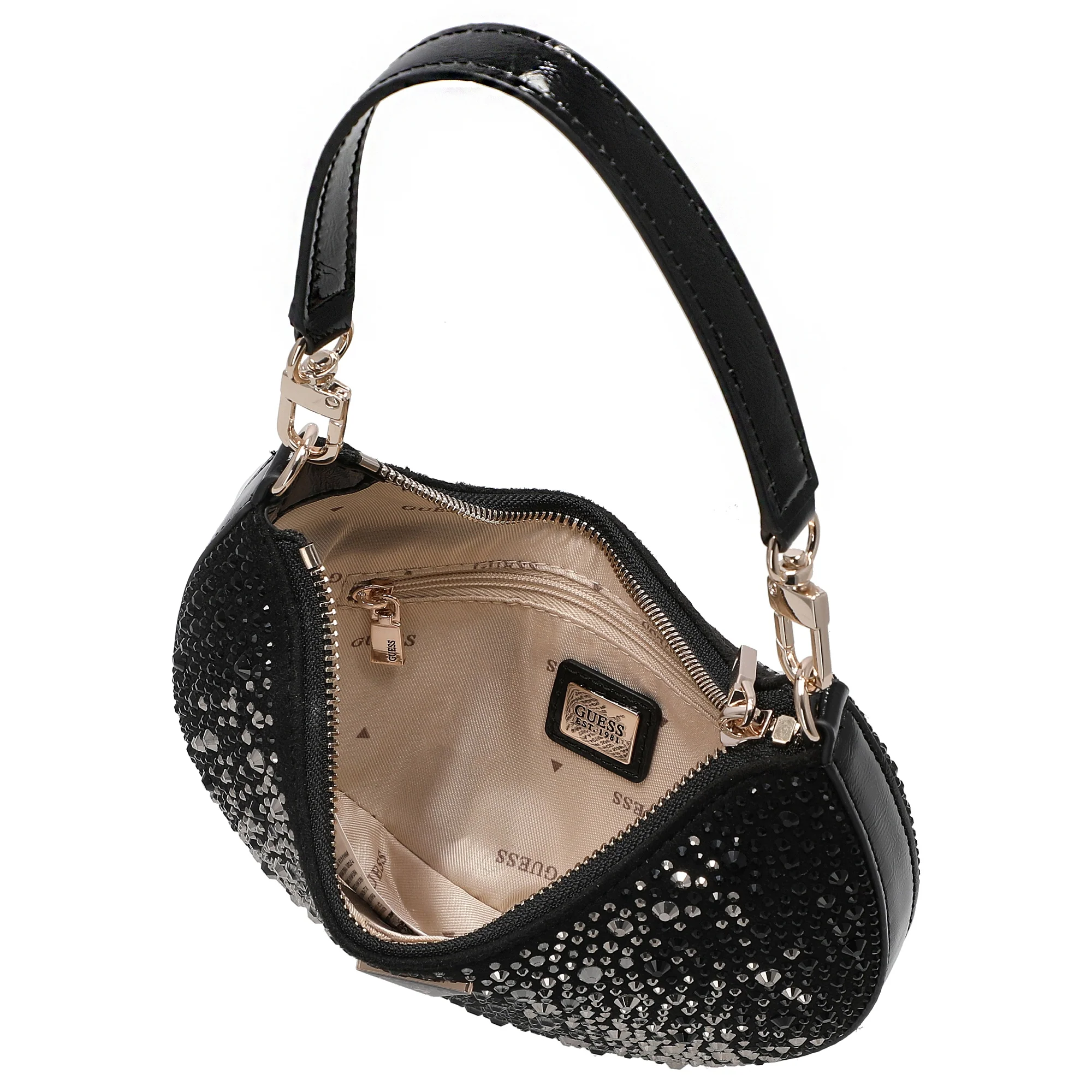 Guess Tasmin Mini - Schultertasche 21 cm (black) - Image 6