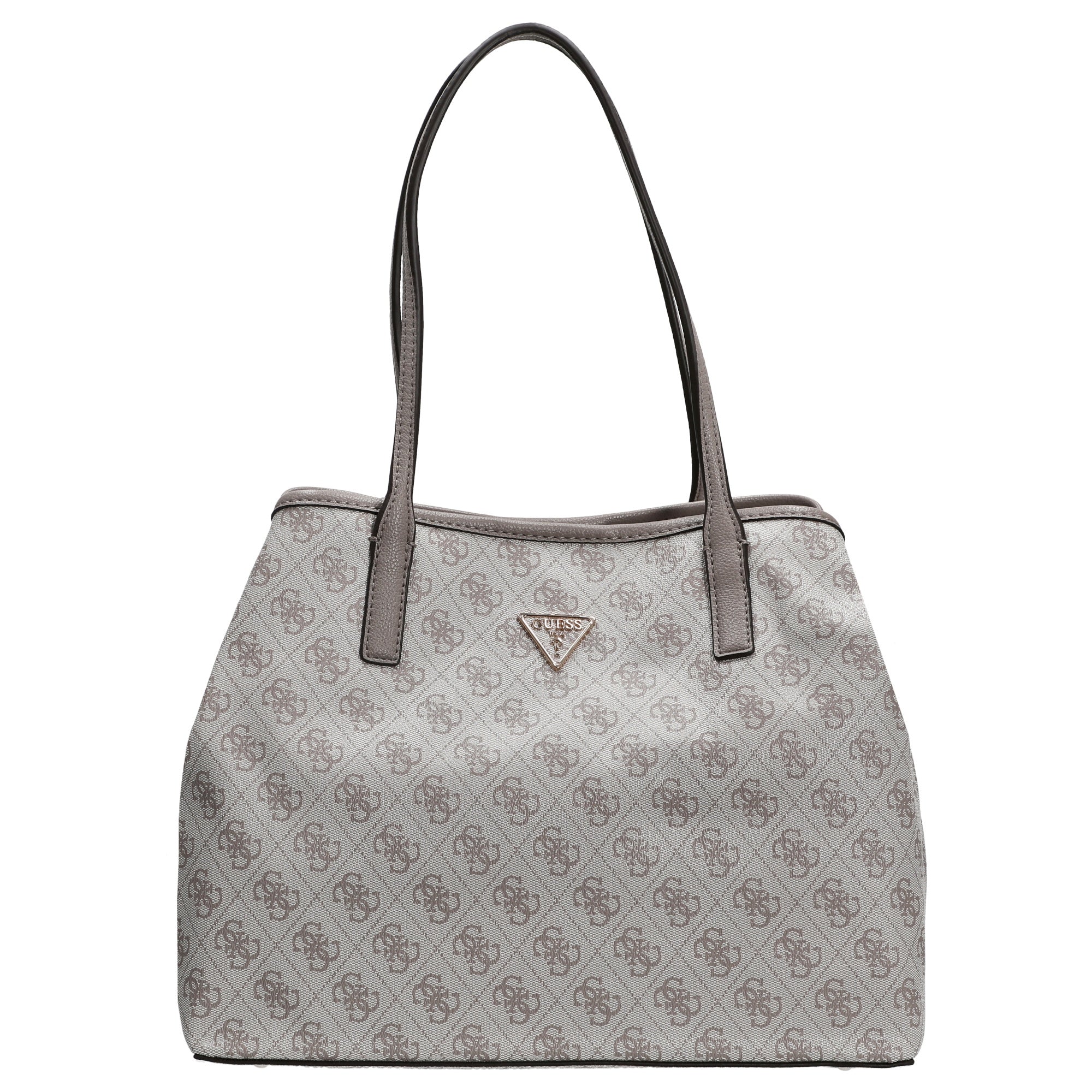 Guess Victtoria 2in1 Tote - Shopper (dark taupe logo)