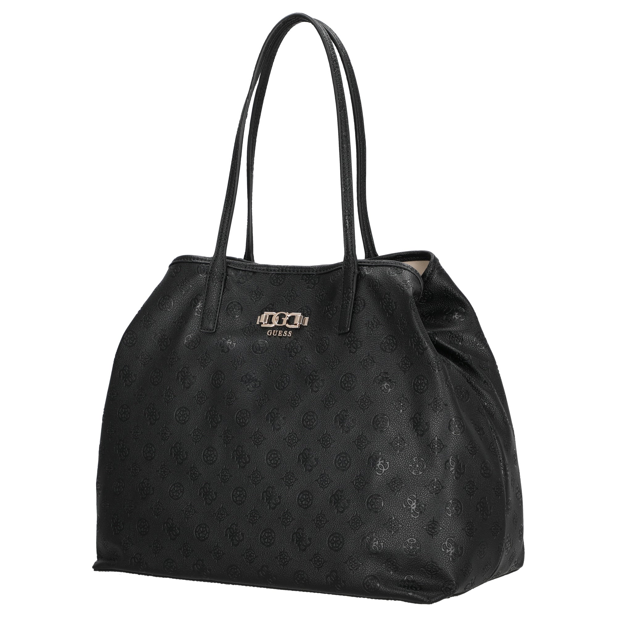 Guess Victtoria Large 2 in 1 Tote - Shopper 50 cm (black logo) - Image 2
