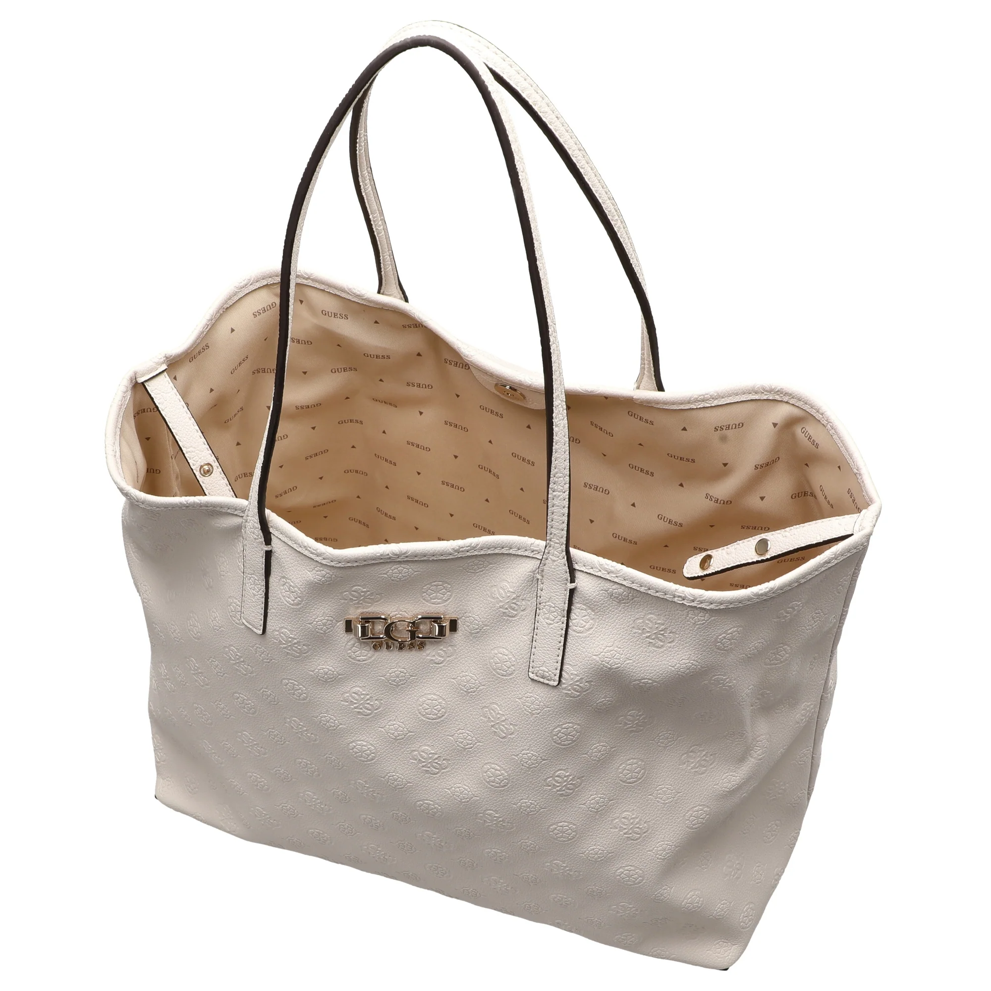 Guess Victtoria Large 2 in 1 Tote - Shopper 50 cm (stone logo) - Image 7