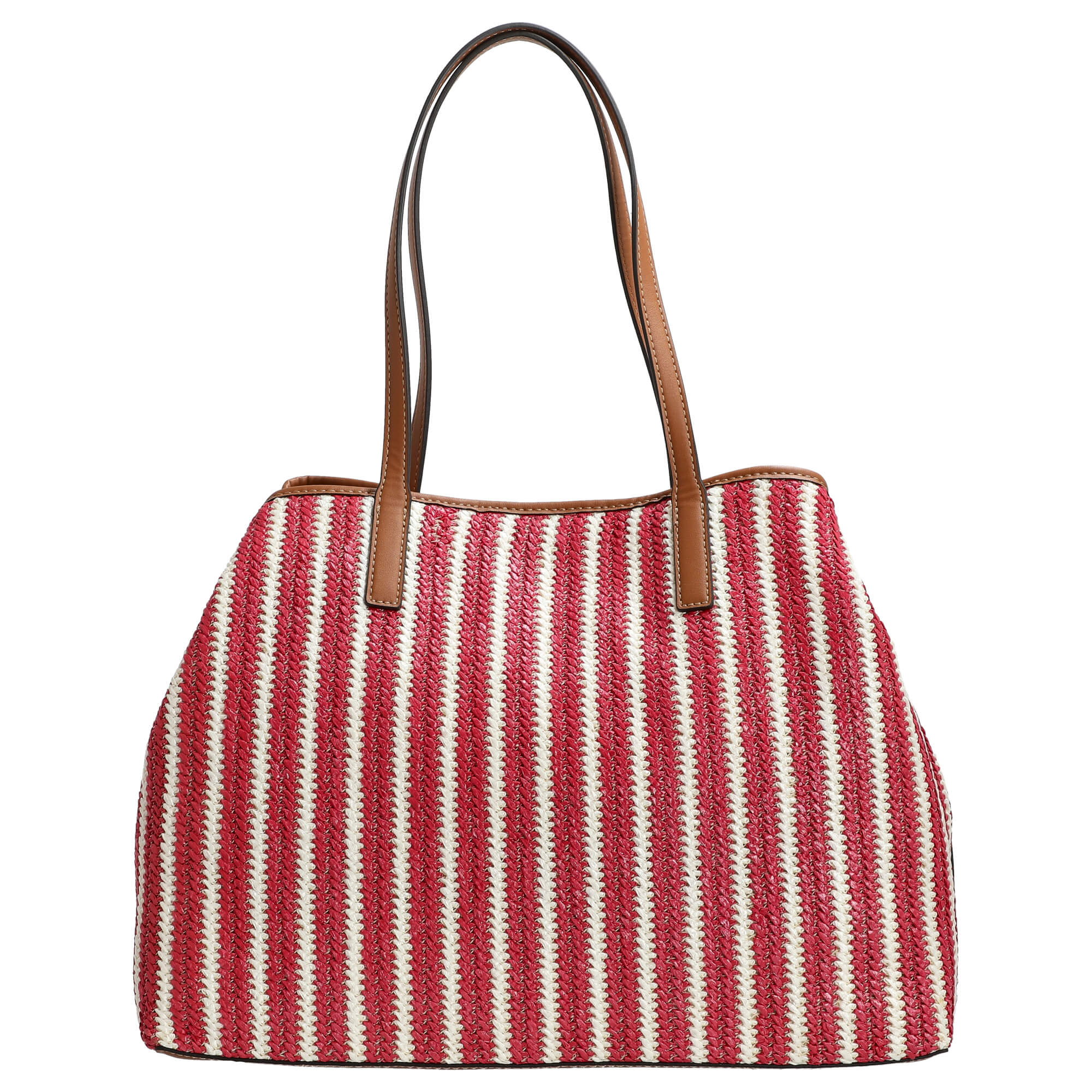 Guess Vikky II - Shopper L mit herausnehmbarer Pouch 40 cm (red multi) - Image 4