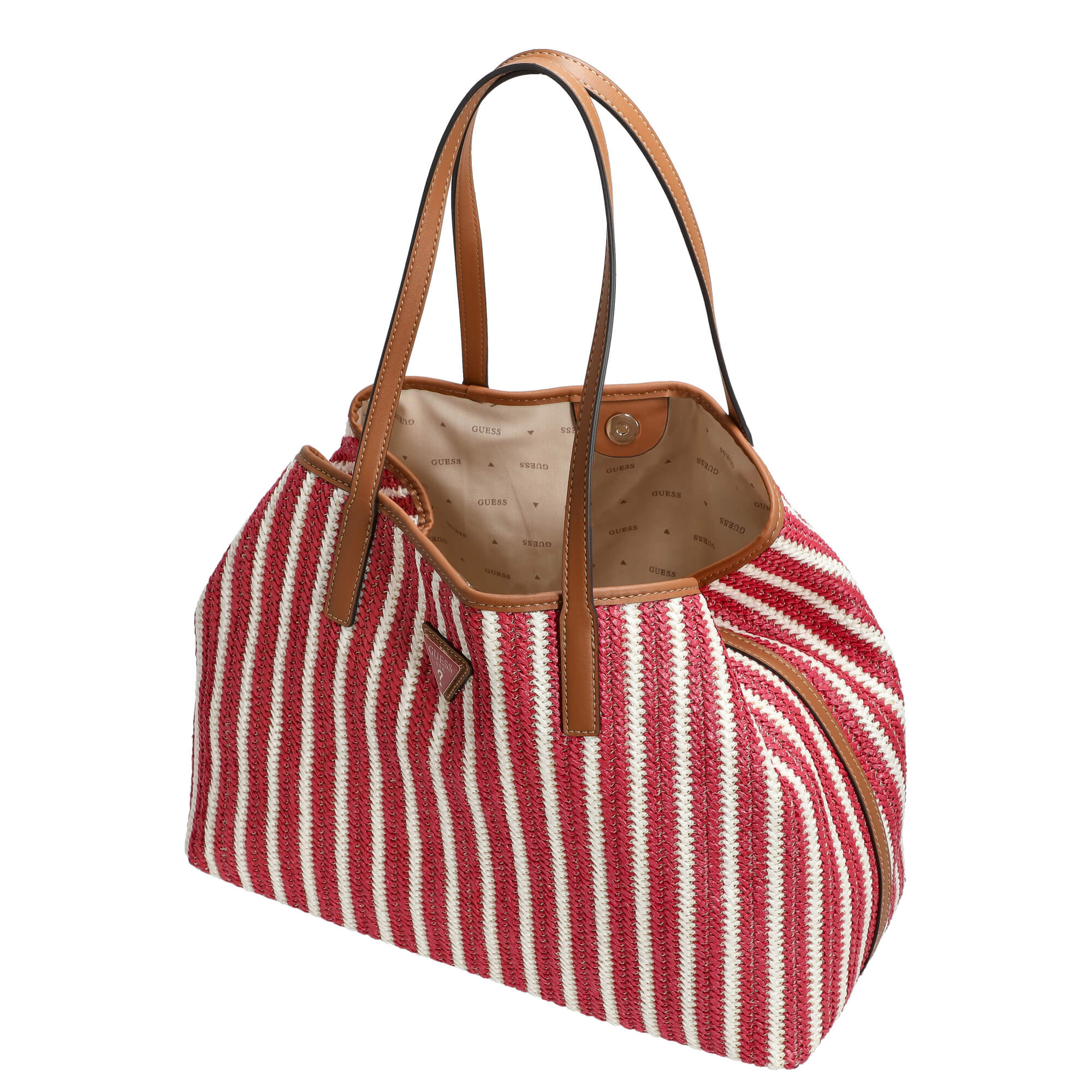 Guess Vikky II - Shopper L mit herausnehmbarer Pouch 40 cm (red multi) - Image 7