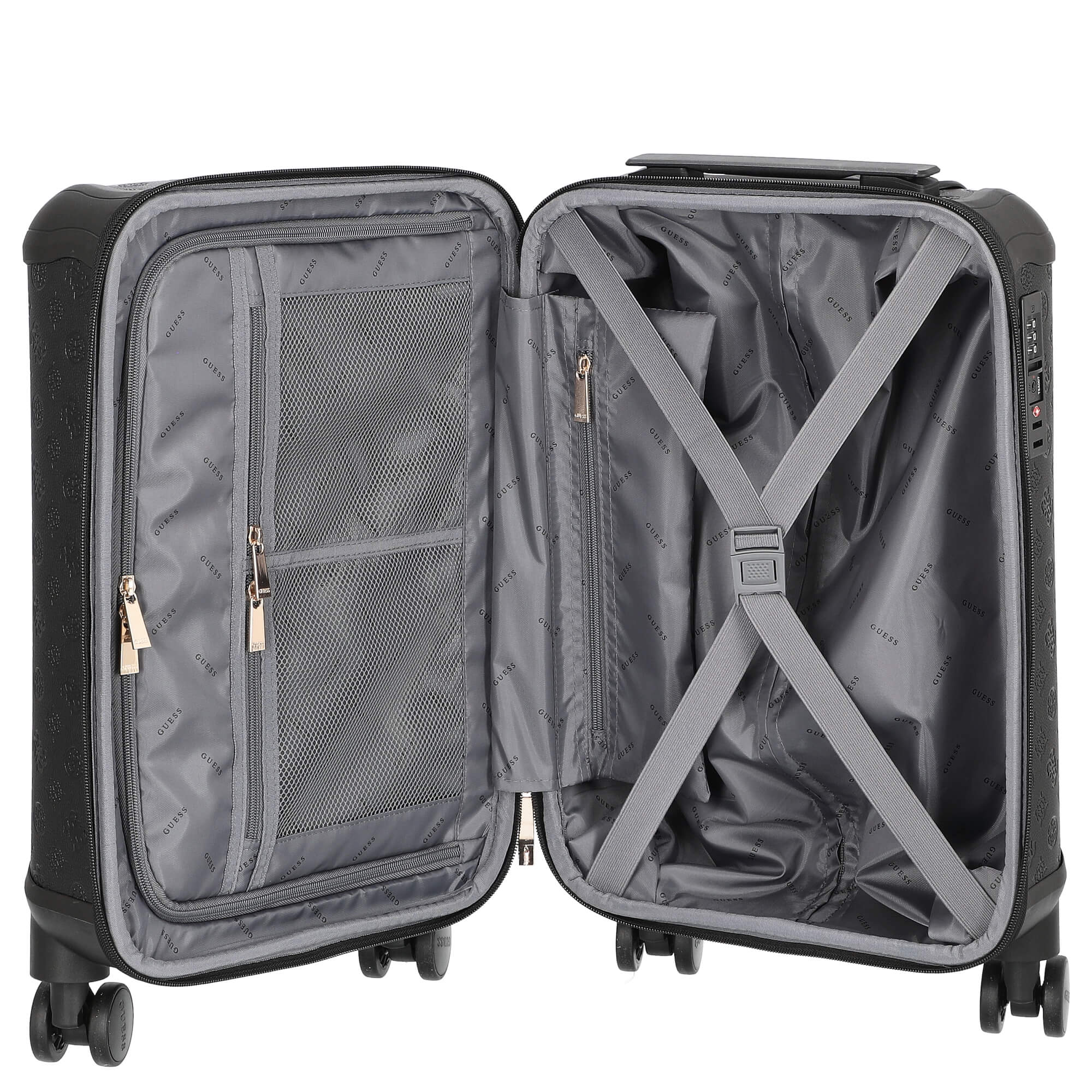 Guess Wilder 18 IN - 4-Rollen-Kabinentrolley 53 cm S (black) - Image 6