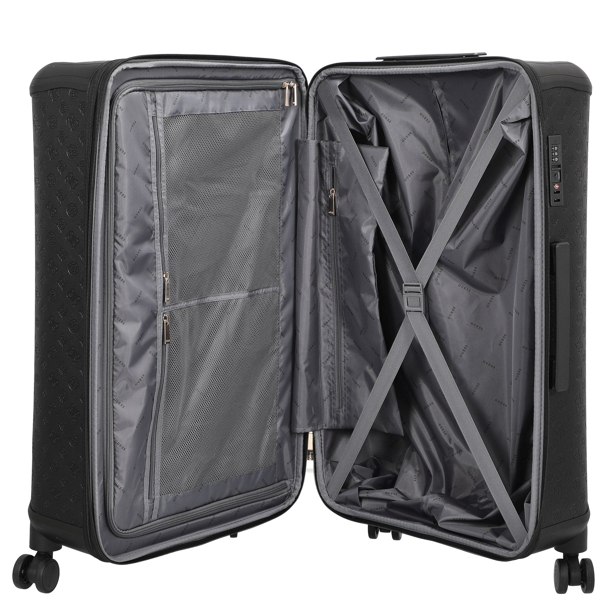 Guess Wilder 28 IN - 4-Rollen-Trolley L 77 cm erw. (black) - Image 6