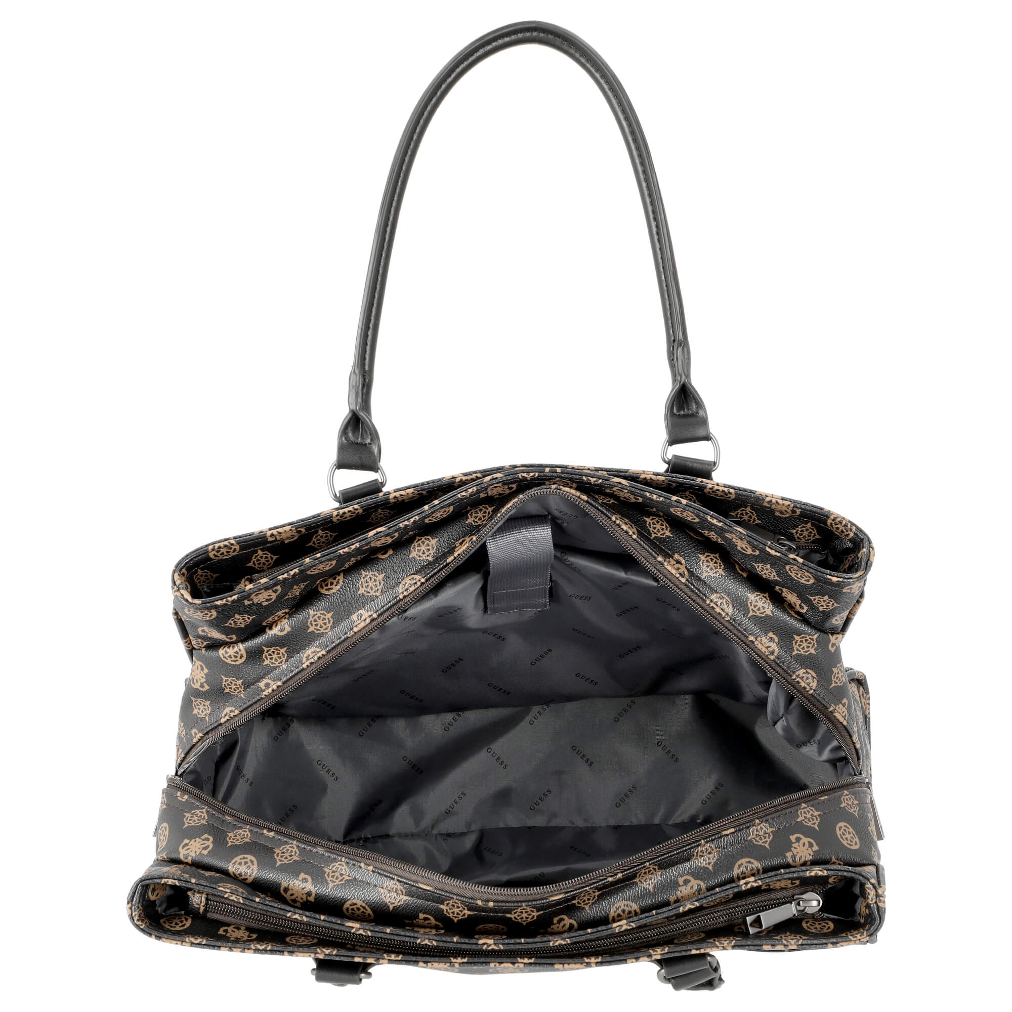Guess Wilder - Shopper 13" 6 cm (brown) - Image 6