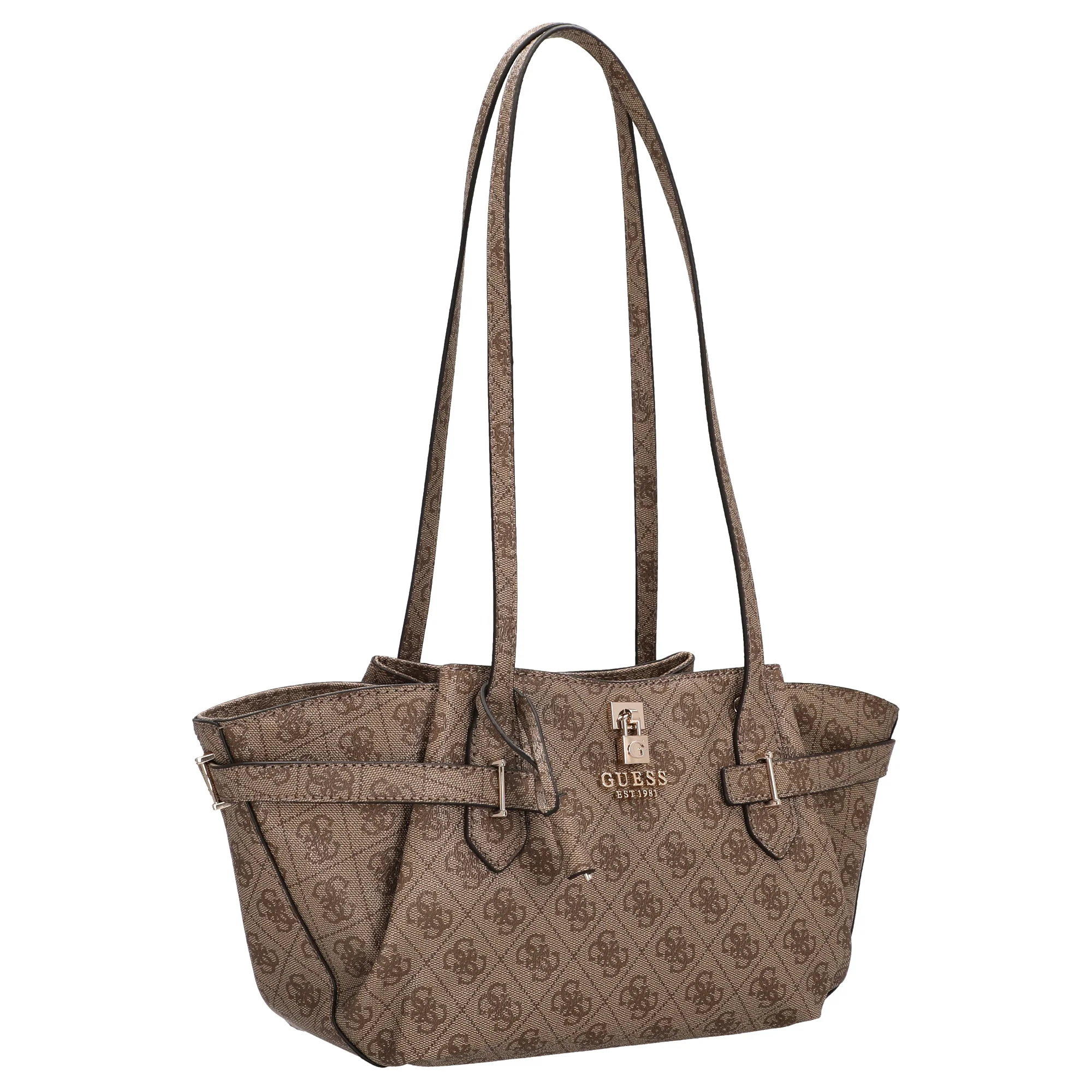 Guess Yesba Girlfriend - Schultertasche (latte logo) - Image 5