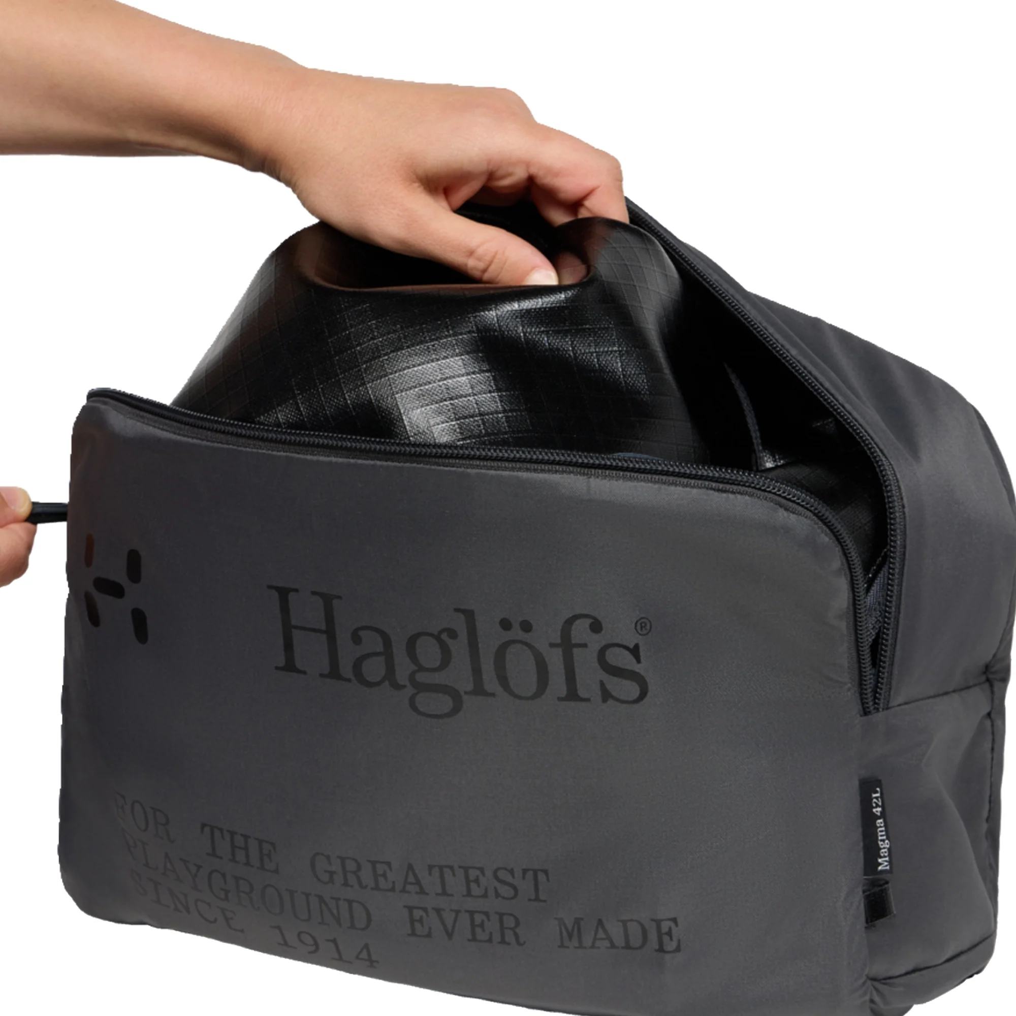 Haglöfs Magma 42 - Reisetasche 53 cm (true black/magnetite) - Image 8