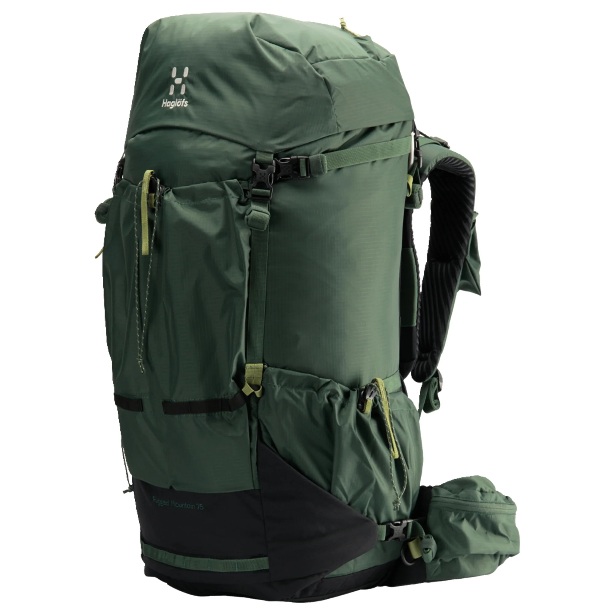 Haglöfs Rugged Mountain 75 -Trekkingrucksack 81 cm (fjell green/true black)