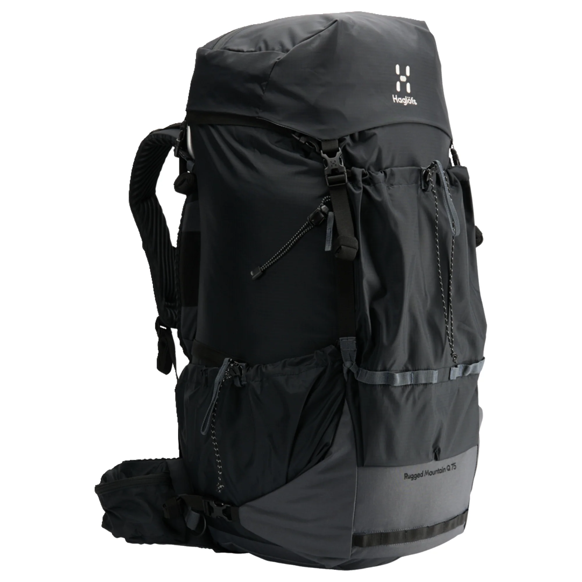 Haglöfs Rugged Mountain Q 75 - Trekkingrucksack 81 cm (true black/magnetite) - Image 3