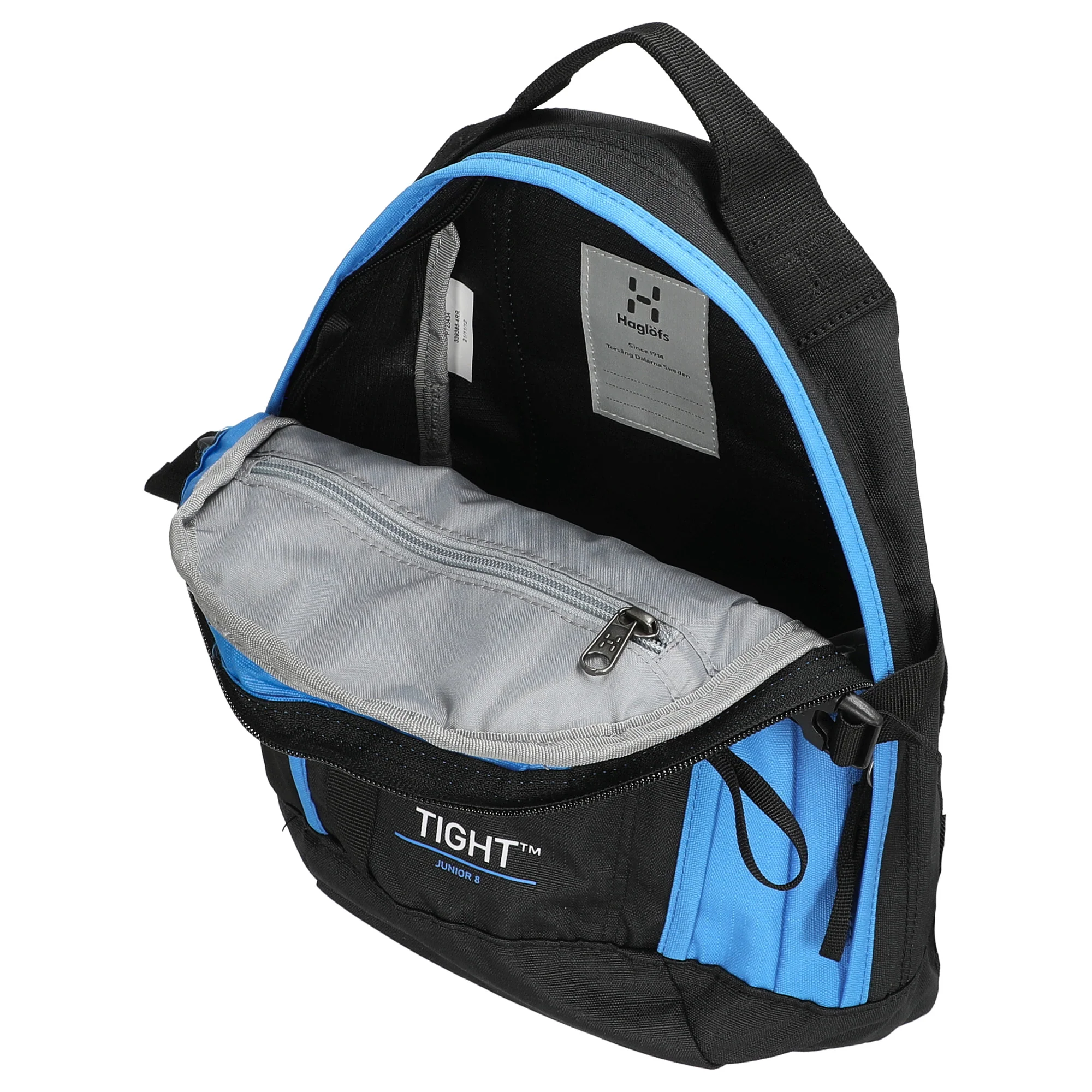 Haglöfs Tight 8 - Jr. Rucksack 34 cm (true black/nordic blue) - Image 2